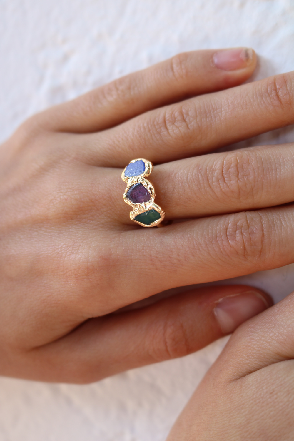 La Reina Ring in Gold - Tea & Tequila