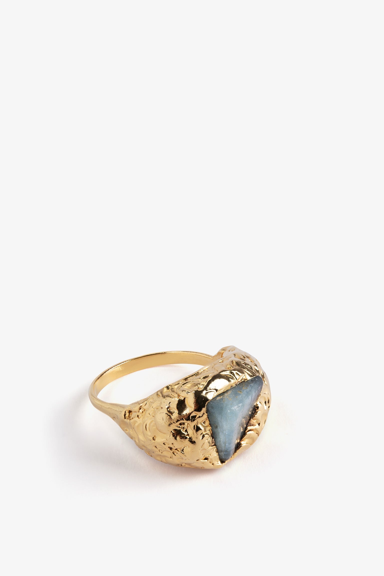 Aquamarine Selena Ring in Gold