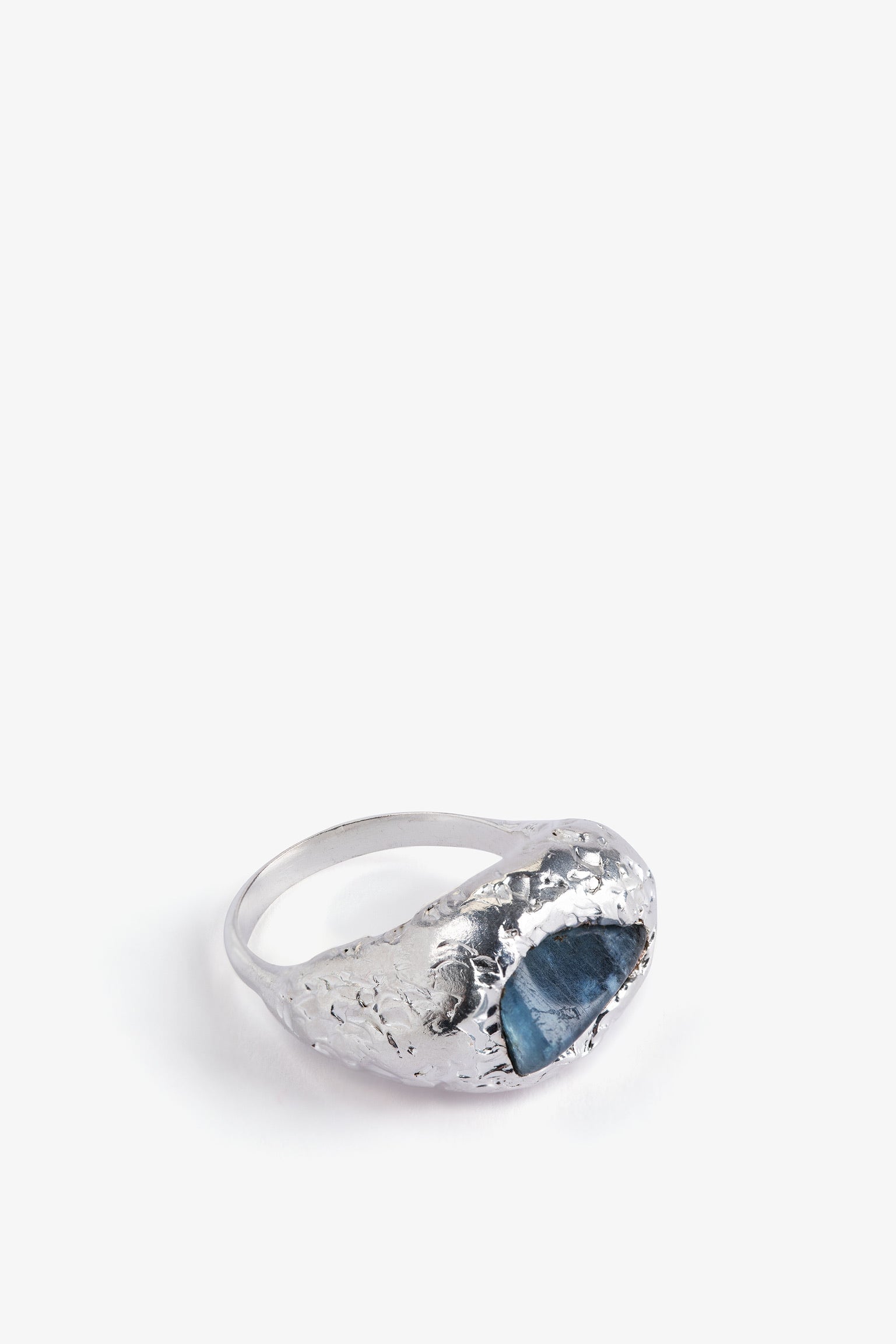 Aquamarine Selena Ring in Silver