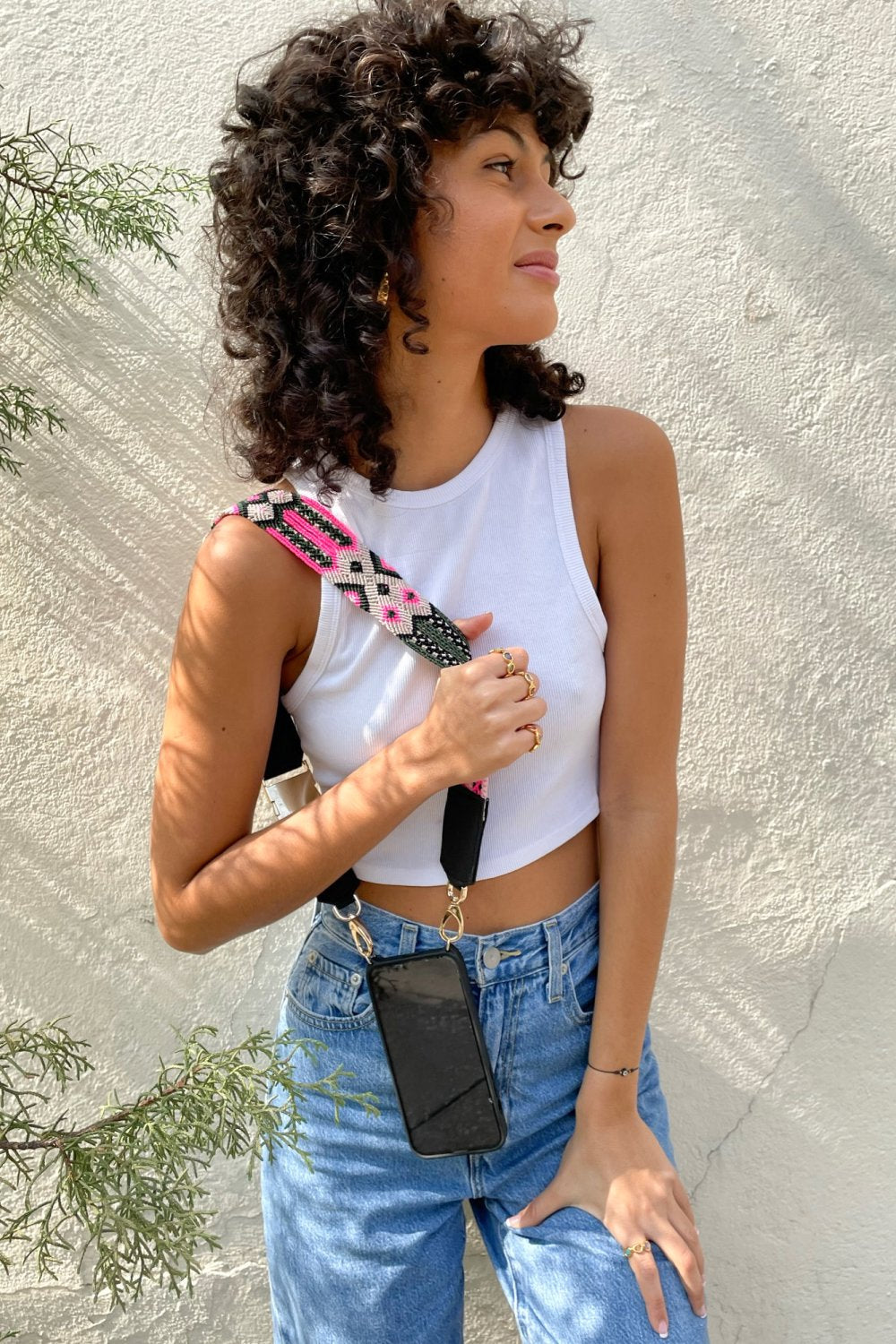 Camila Macrame Bag Strap Tea & Tequila