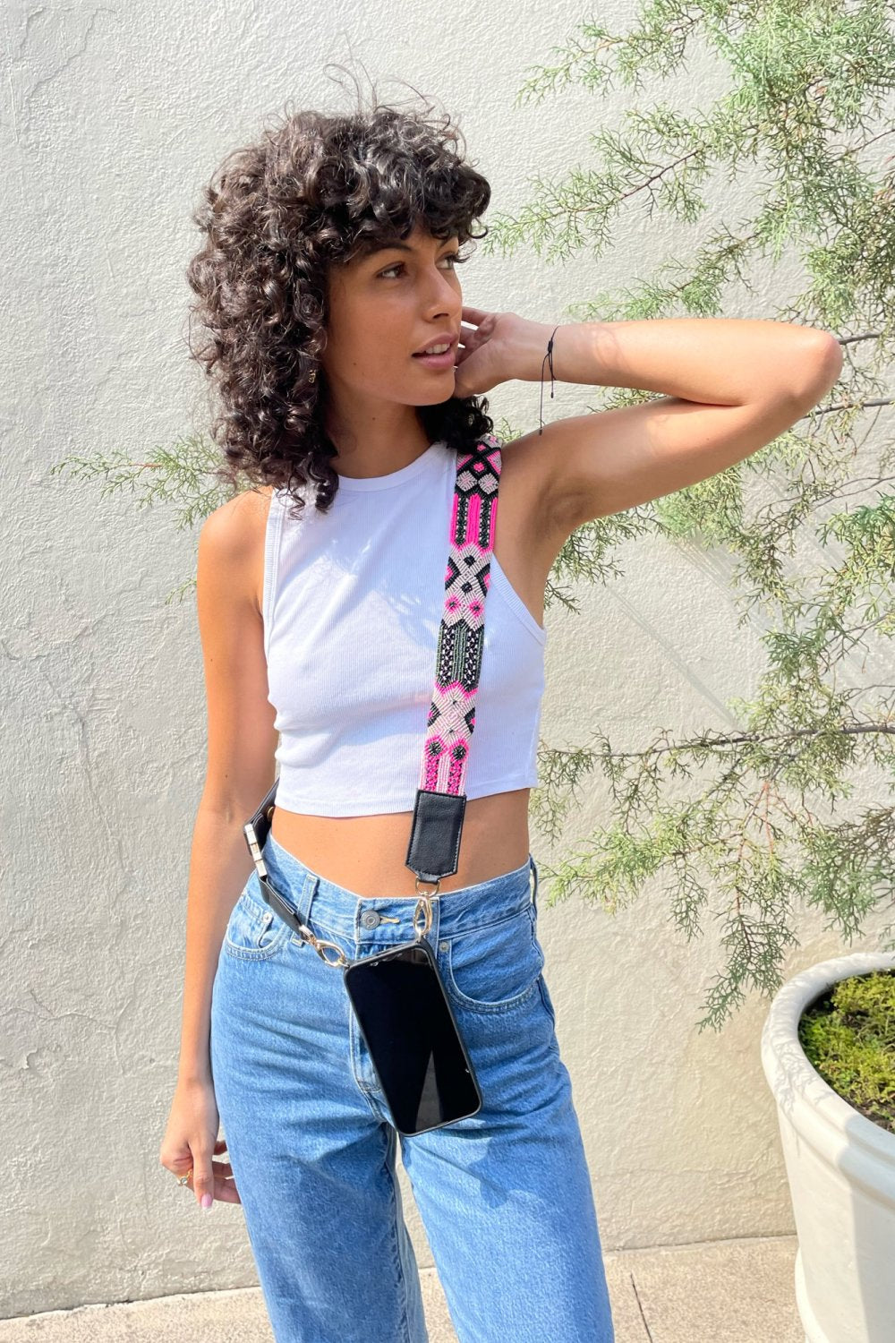 Camila Macrame Bag Strap Tea & Tequila