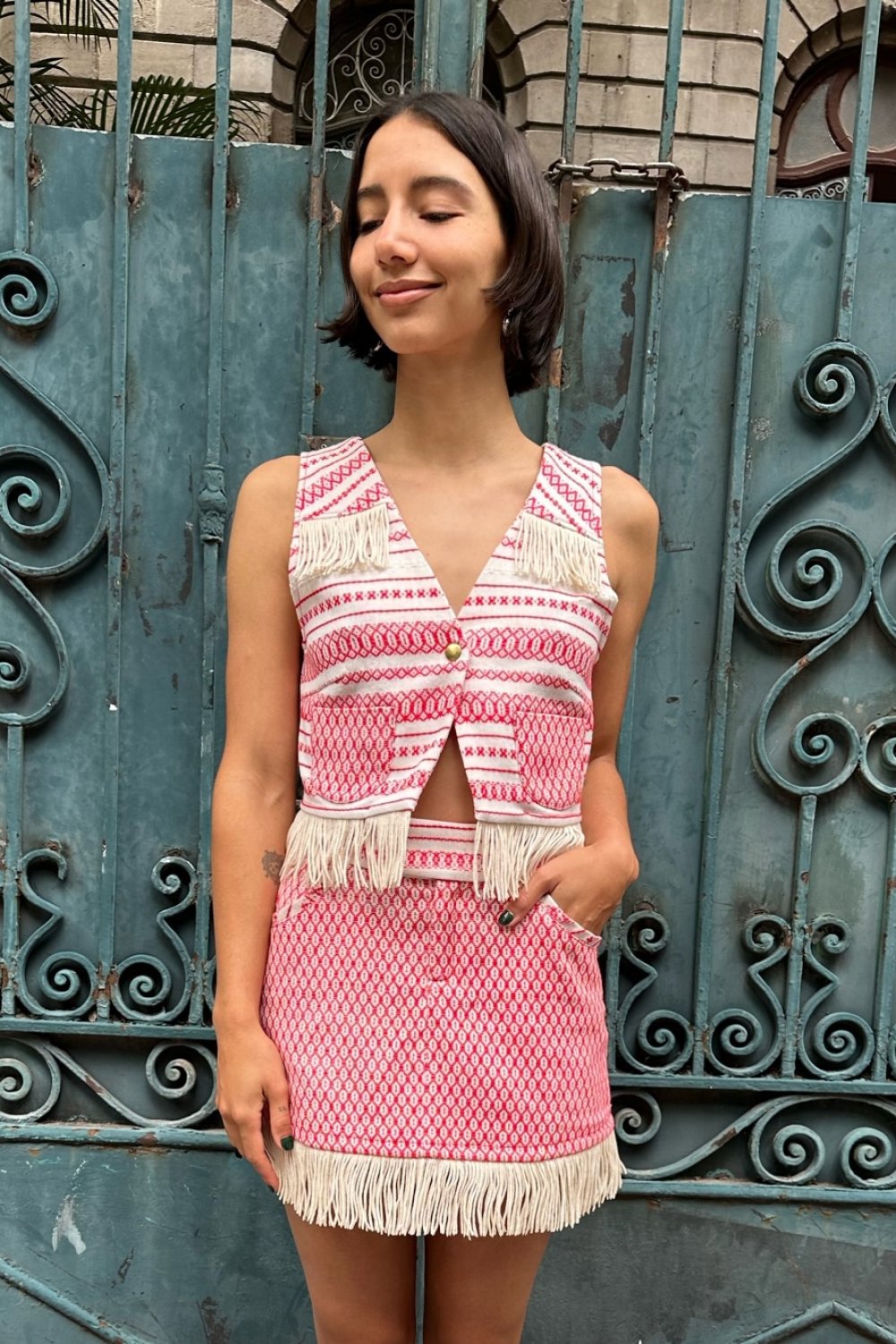 Cereza Tassel Skirt