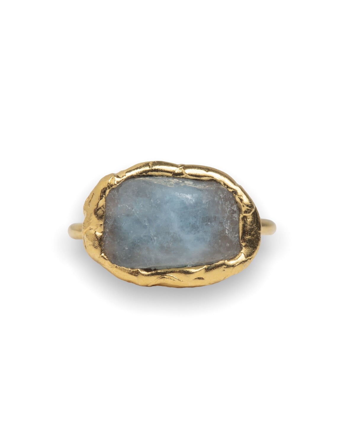 Crystal Aura Ring in Gold