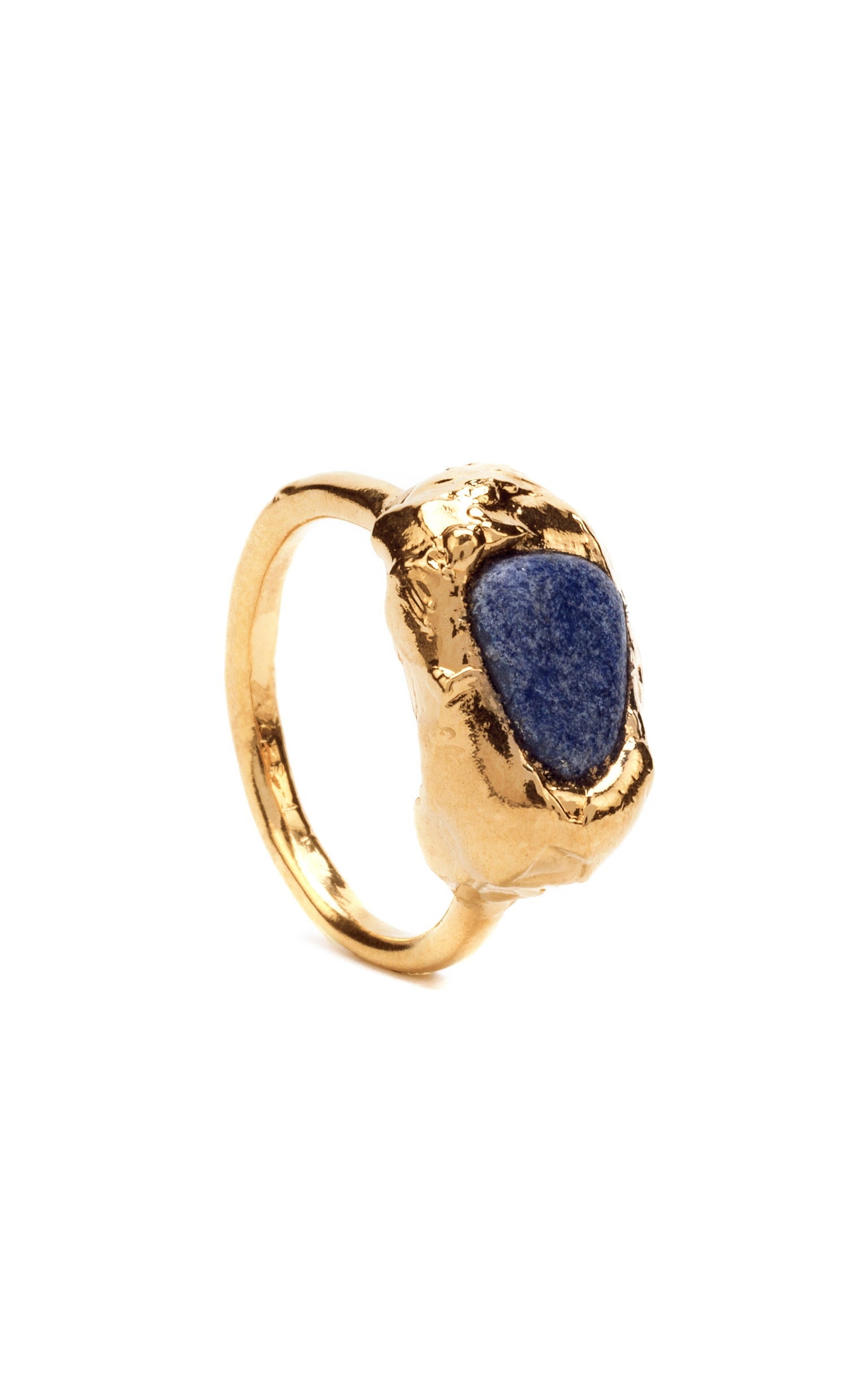 Crystal Aura Ring in Gold