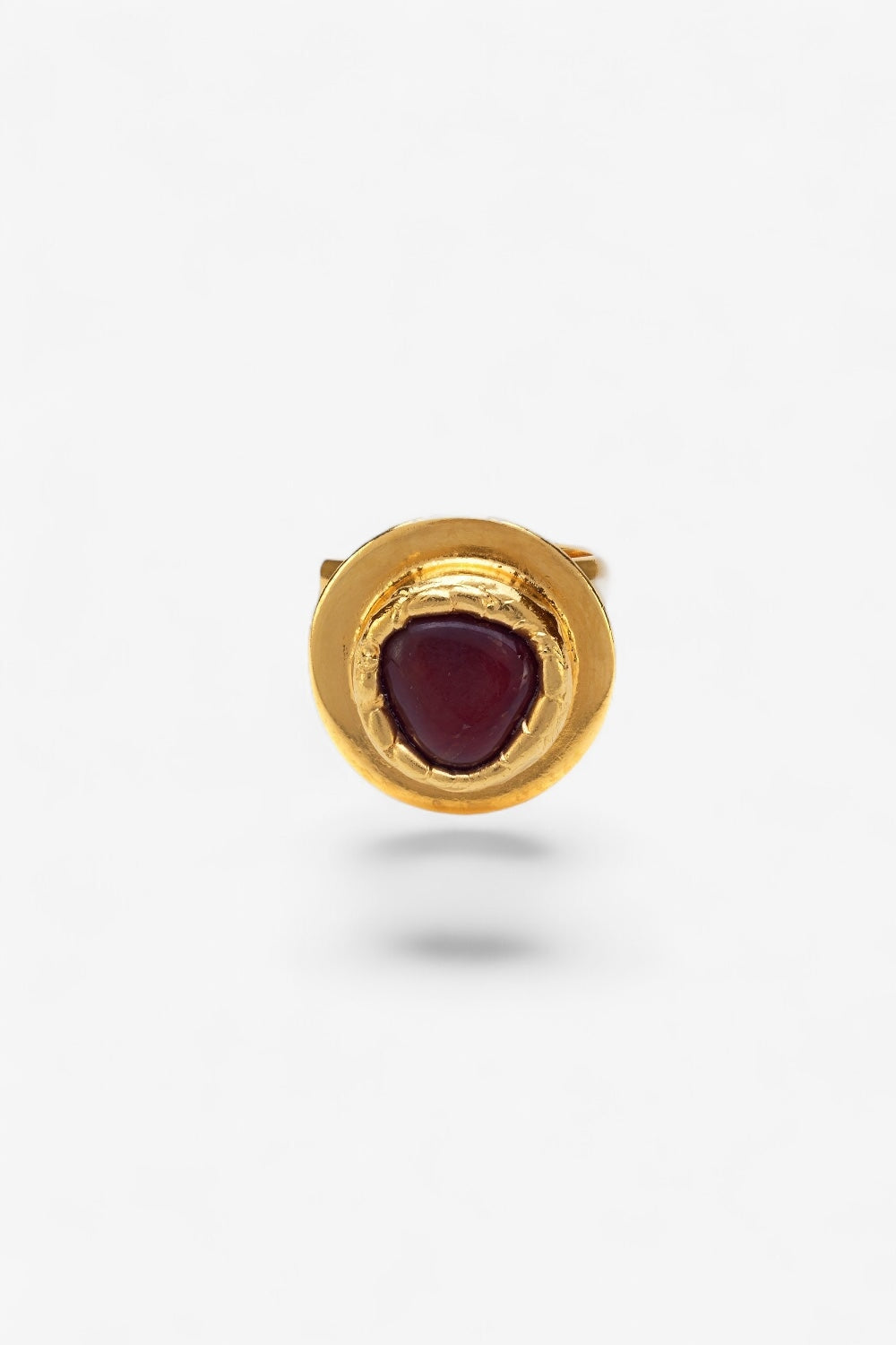 Crystal Planet Ring in Gold