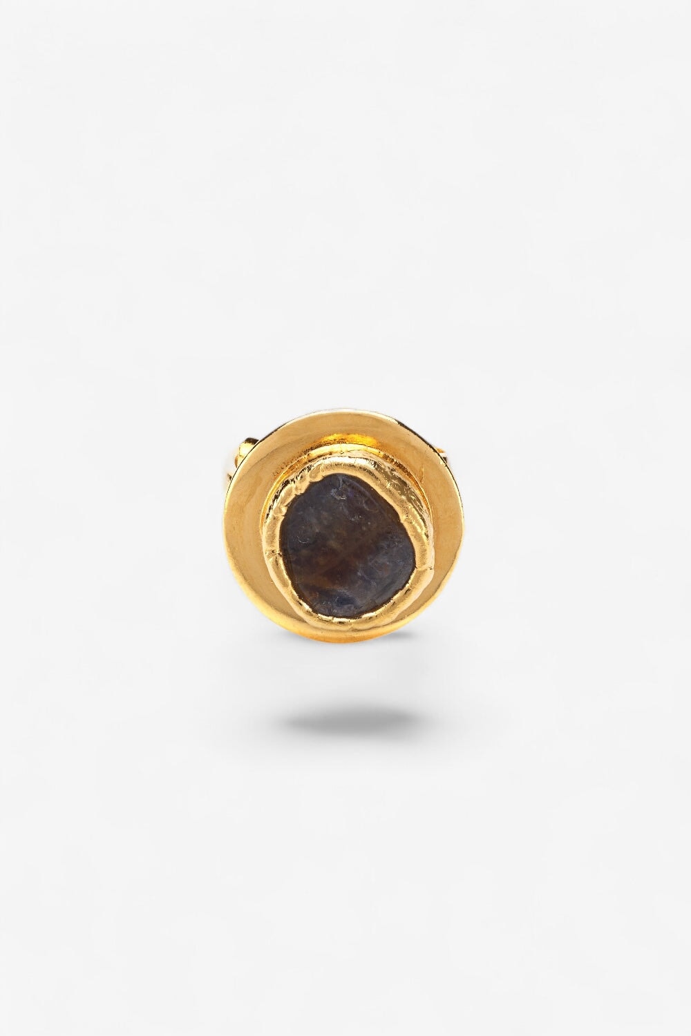 Crystal Planet Ring in Gold