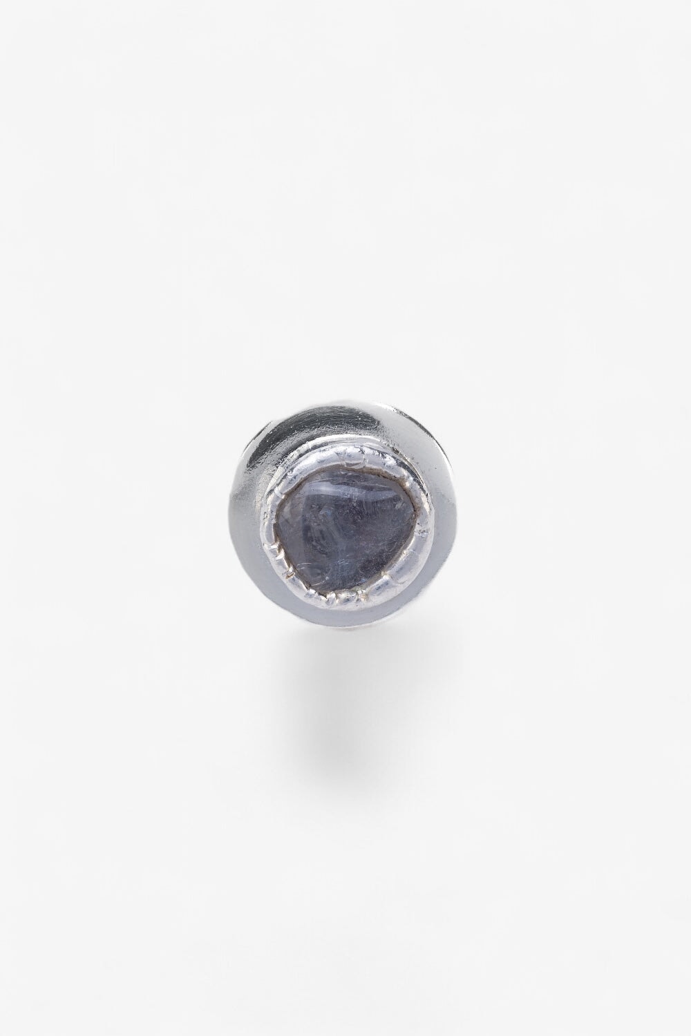 Crystal Planet Ring in Silver