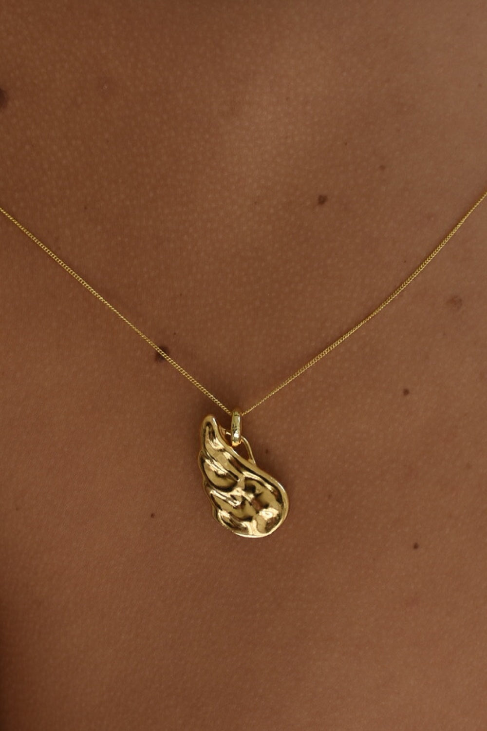 Delicate Cuban Chain Necklace in Gold