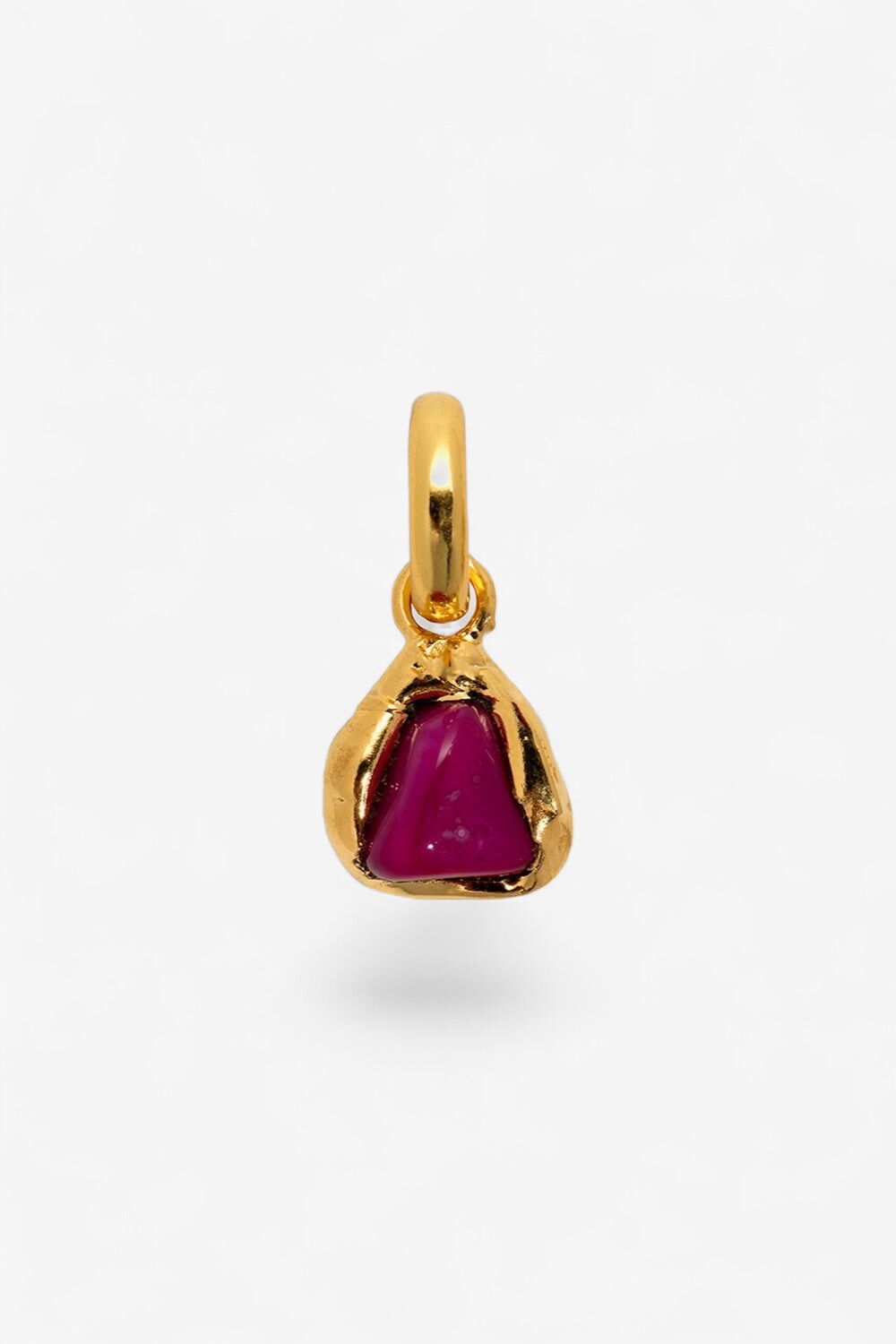 Gemstone Charm in Gold