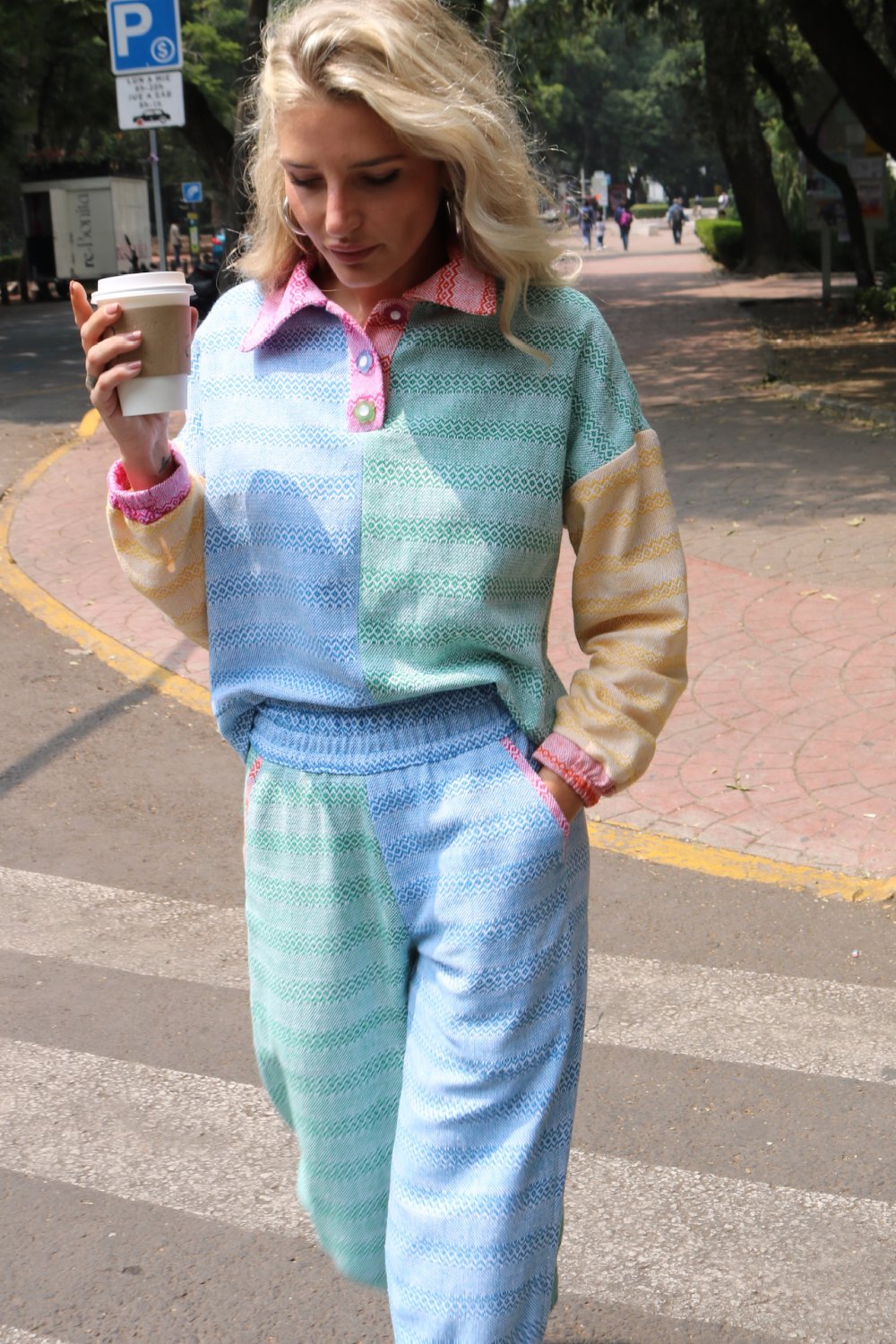 Juliana Rebozo Trousers Tea & Tequila