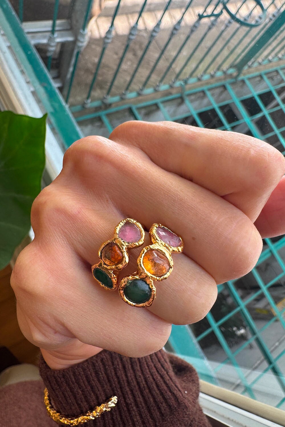 La Reina Ring in Gold