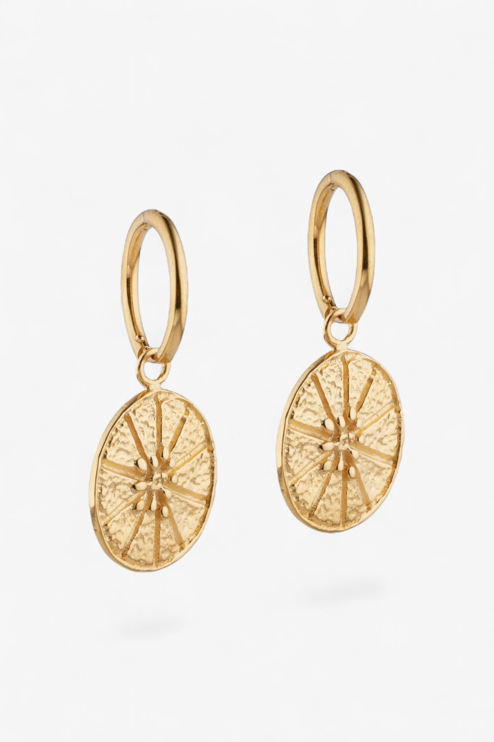 Límon Hoops in Gold