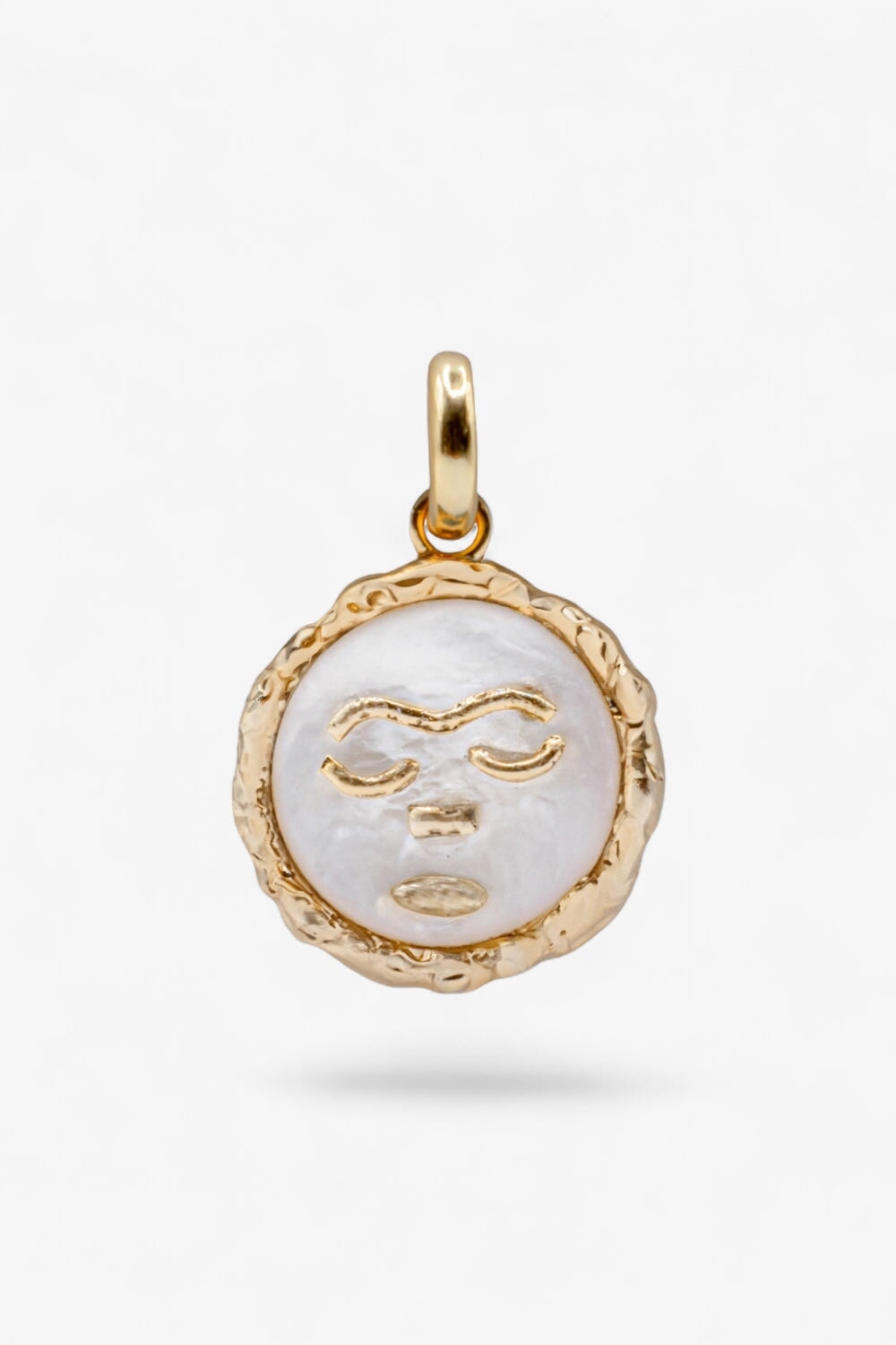 Luna Llena Charm in Gold