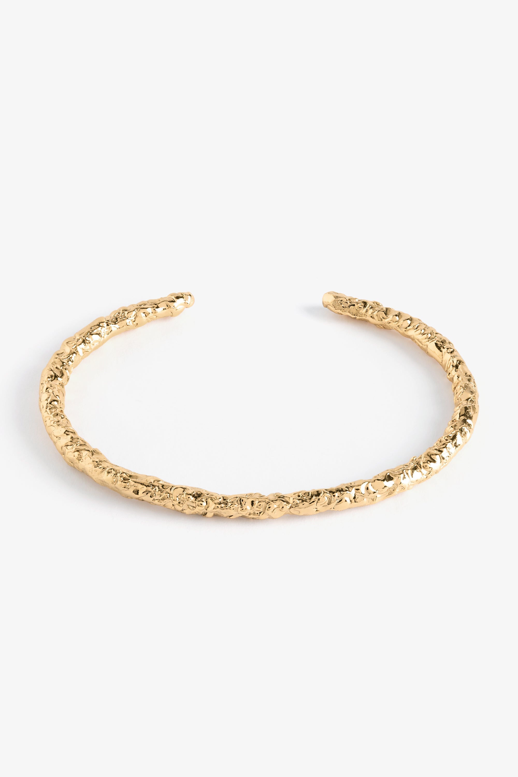 Molten Bar Bracelet in Gold