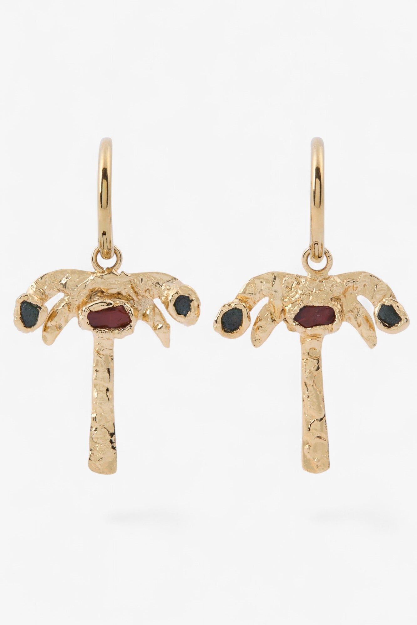 Palmerita Hoops in Gold