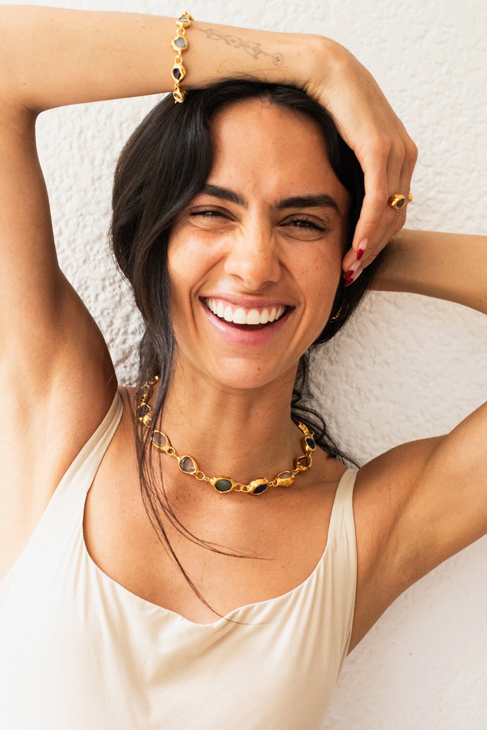 Paraíso Necklace in Gold