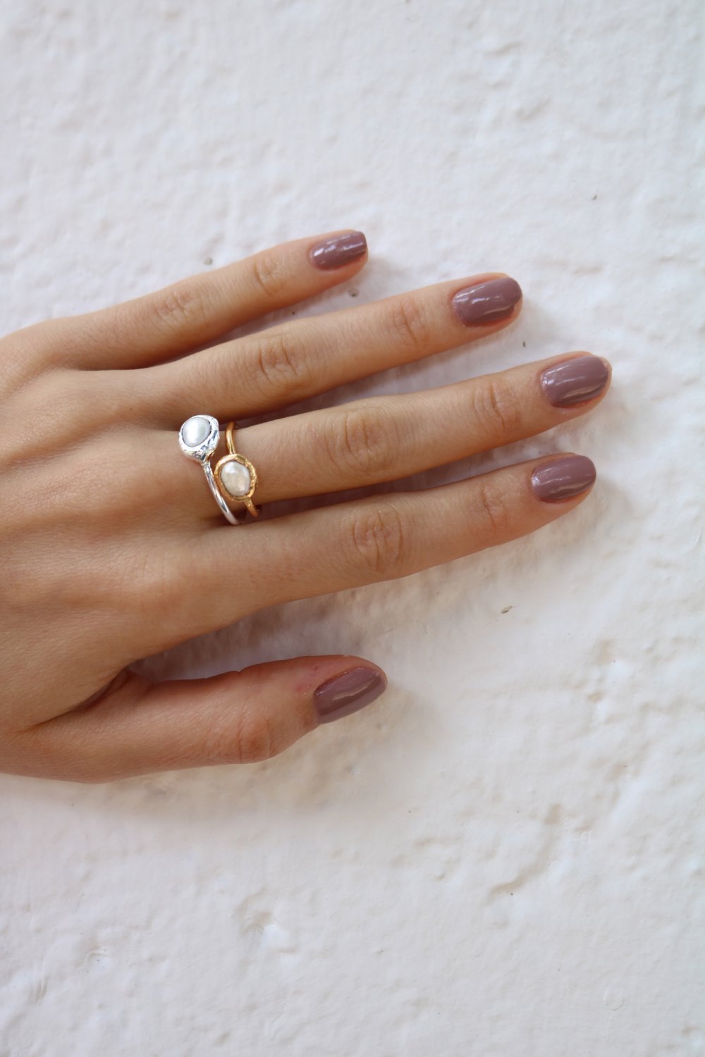 Pearl Ring in Silver