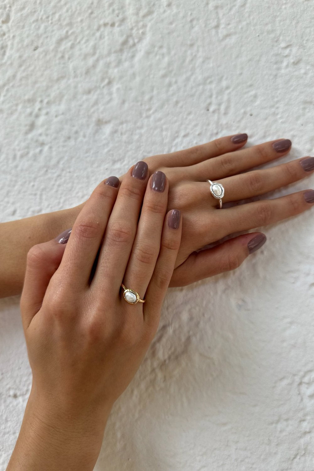 Pearl Ring in Silver
