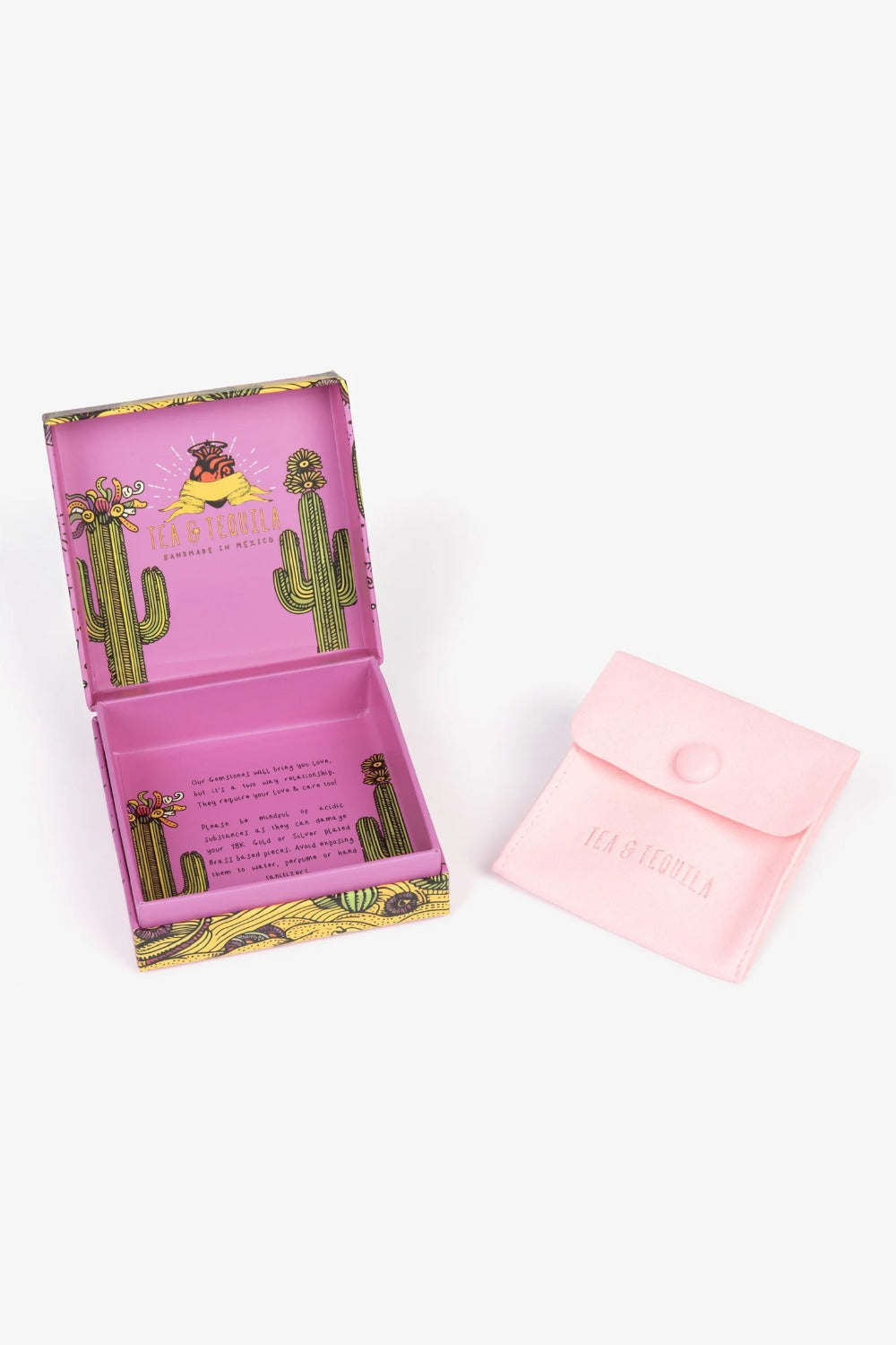 Tea & Tequila gift box and pouch