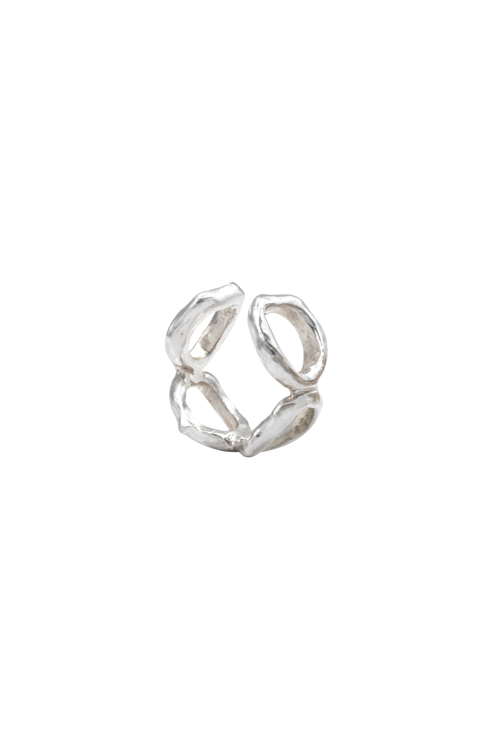 Pulpo Ear Cuff in Silver