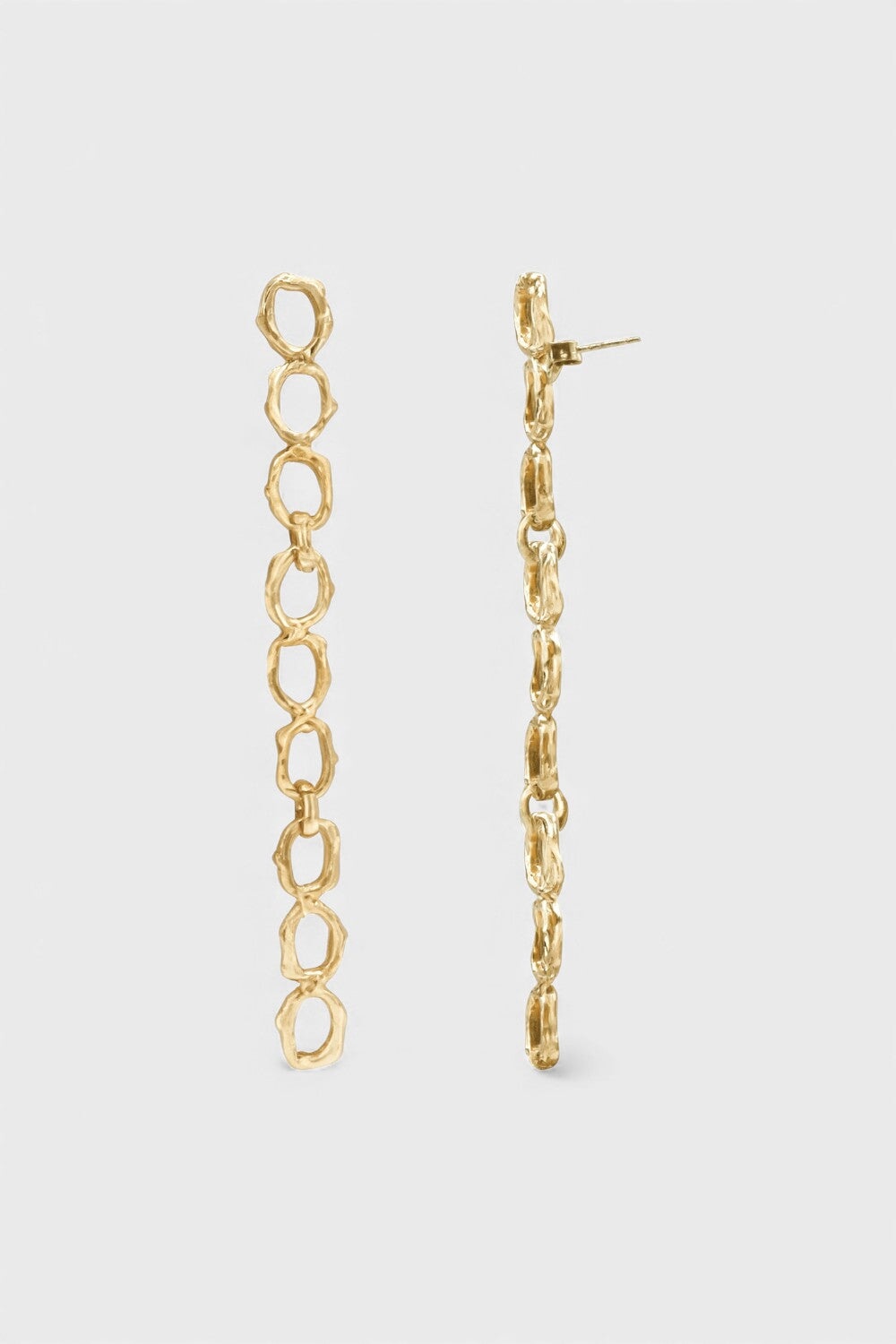 Pulpo Earrings in Gold
