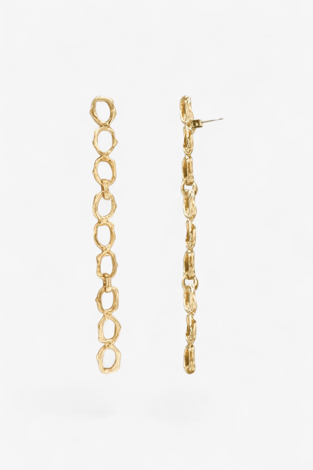 Pulpo Earrings in Gold