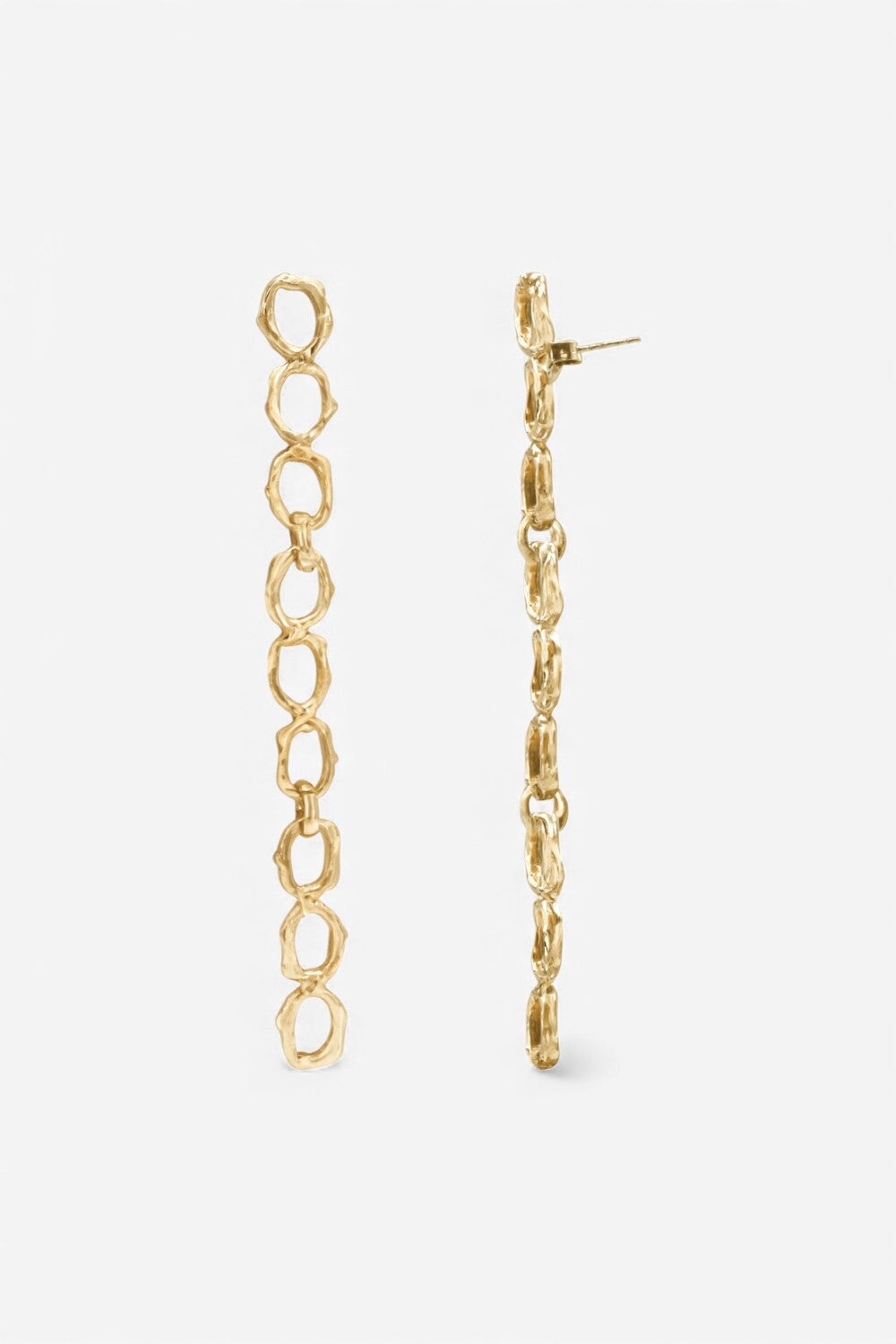 Pulpo Earrings in Gold