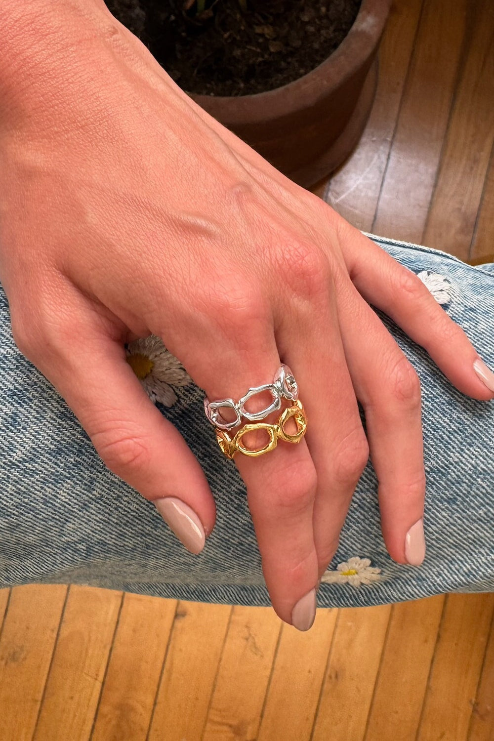 Pulpo Ring in Silver