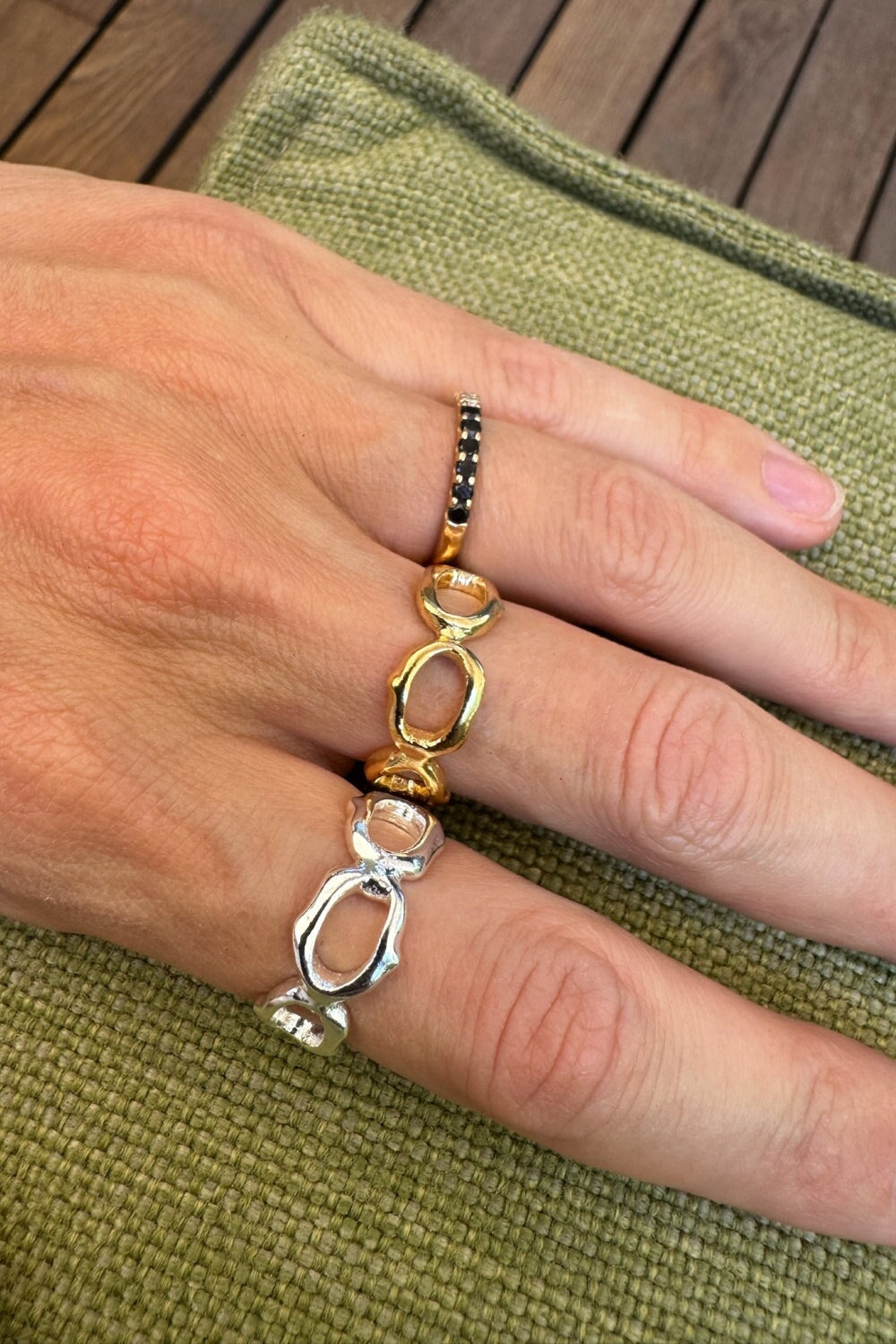 Pulpo Ring in Silver