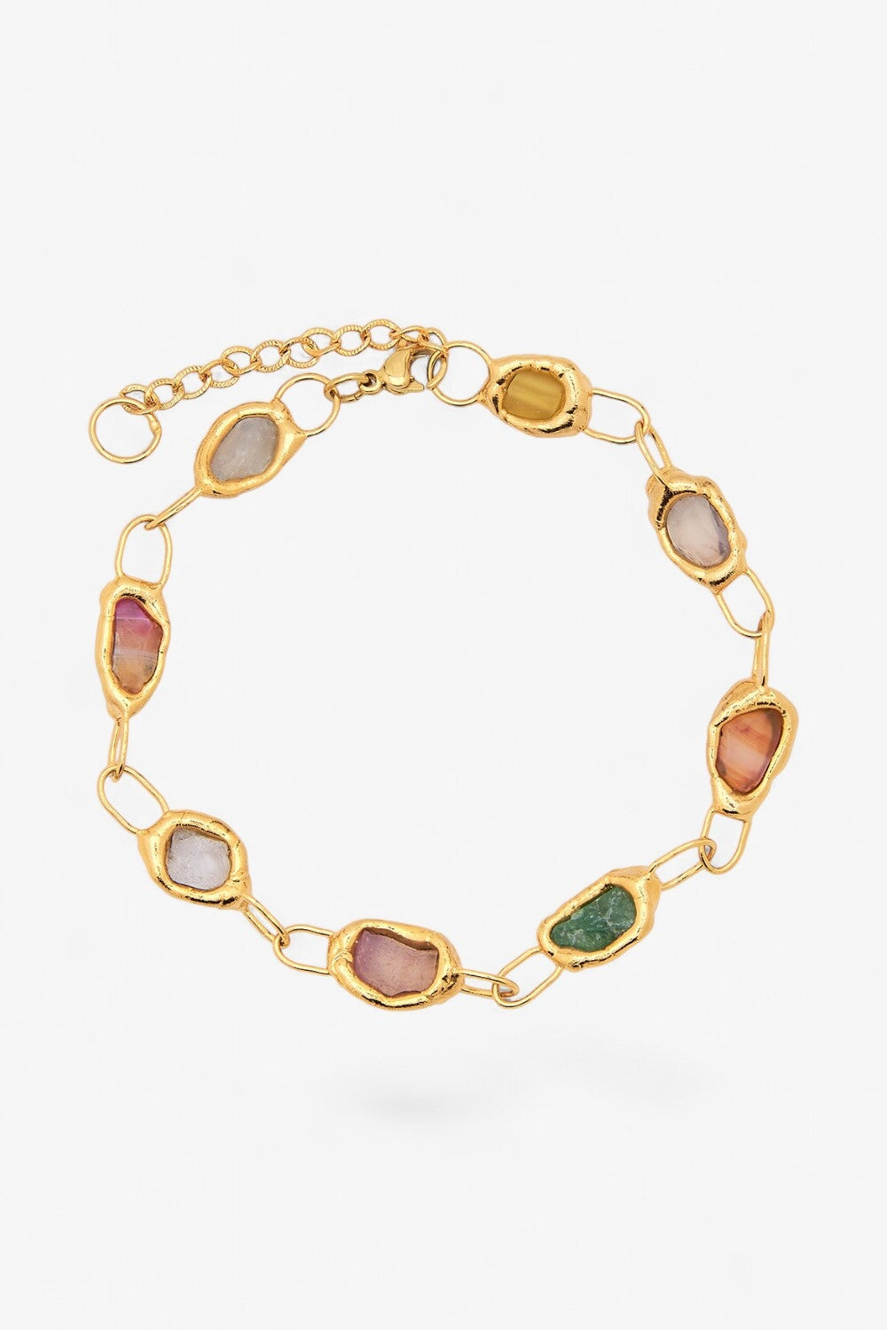 Rainbow Bracelet in Gold