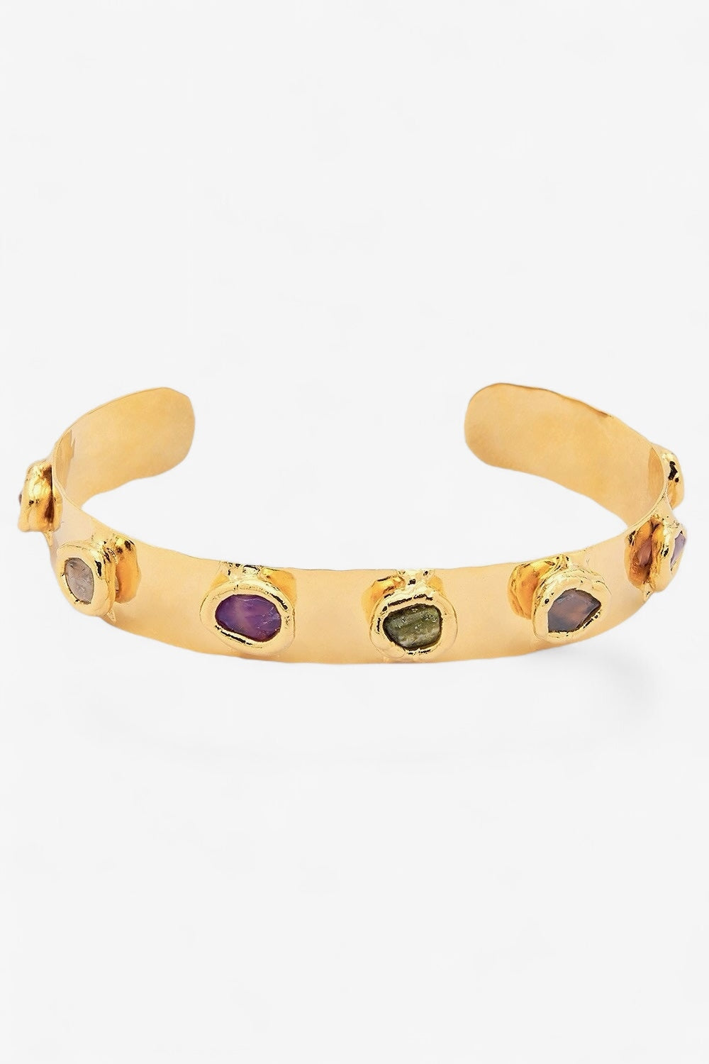 Rainbow Cuff in Gold