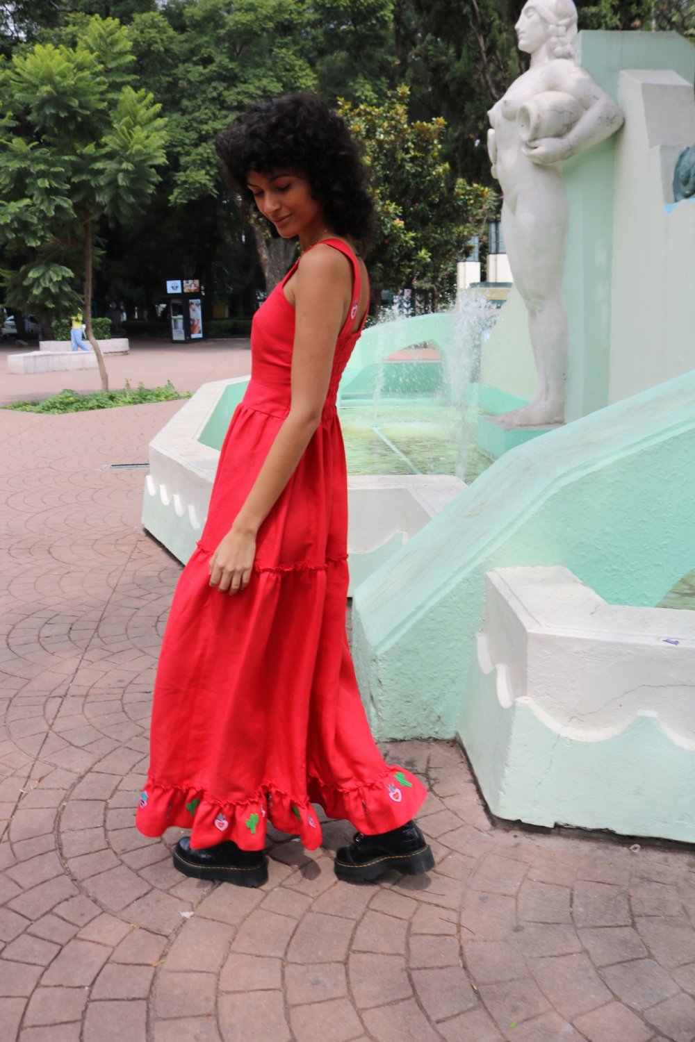 Scarlet Salsa Dress Dress Tea & Tequila
