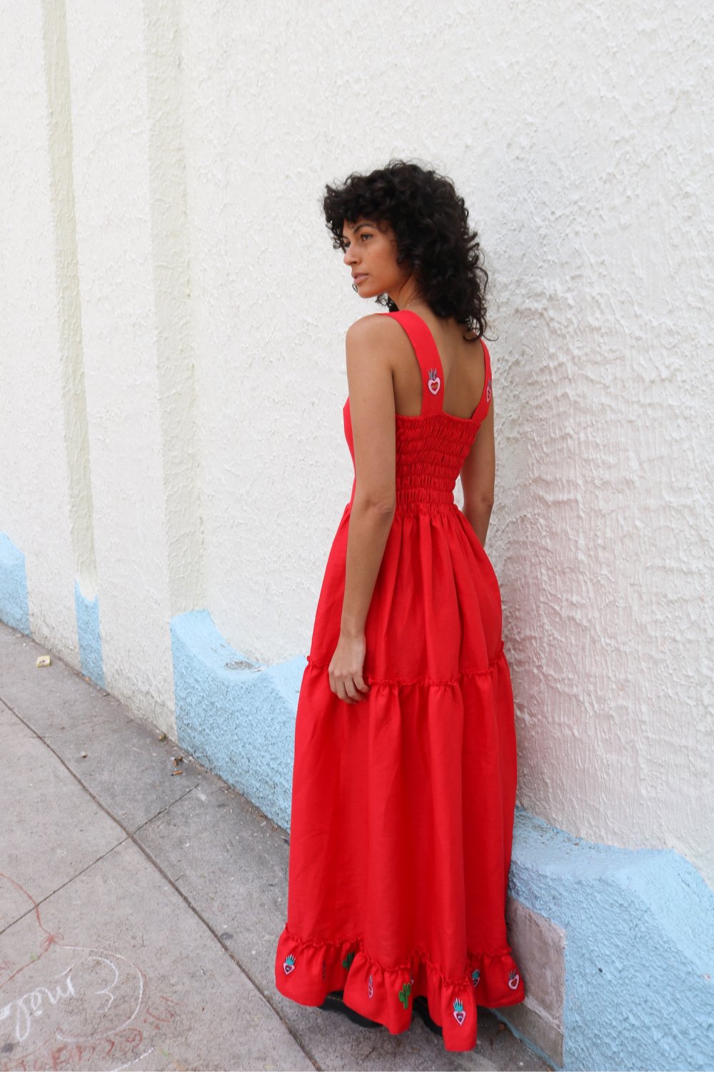 Scarlet Salsa Dress Dress Tea & Tequila