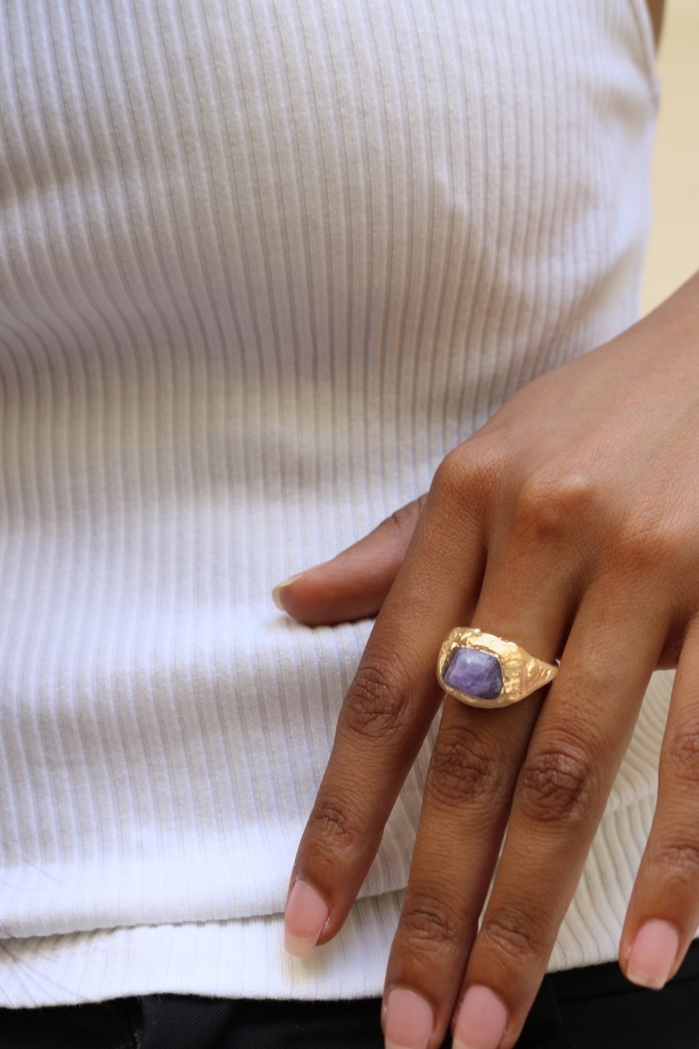 Selena Ring in Gold