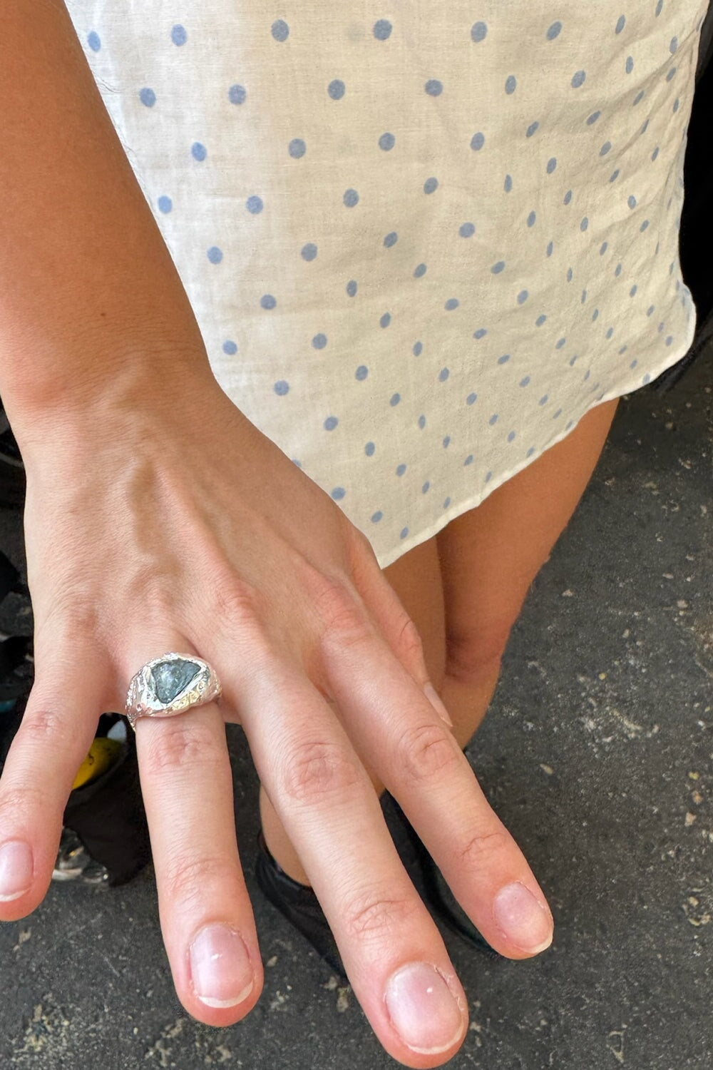 Selena Ring in Silver