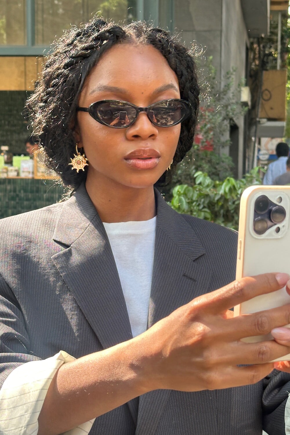 Solecita Hoops in Gold