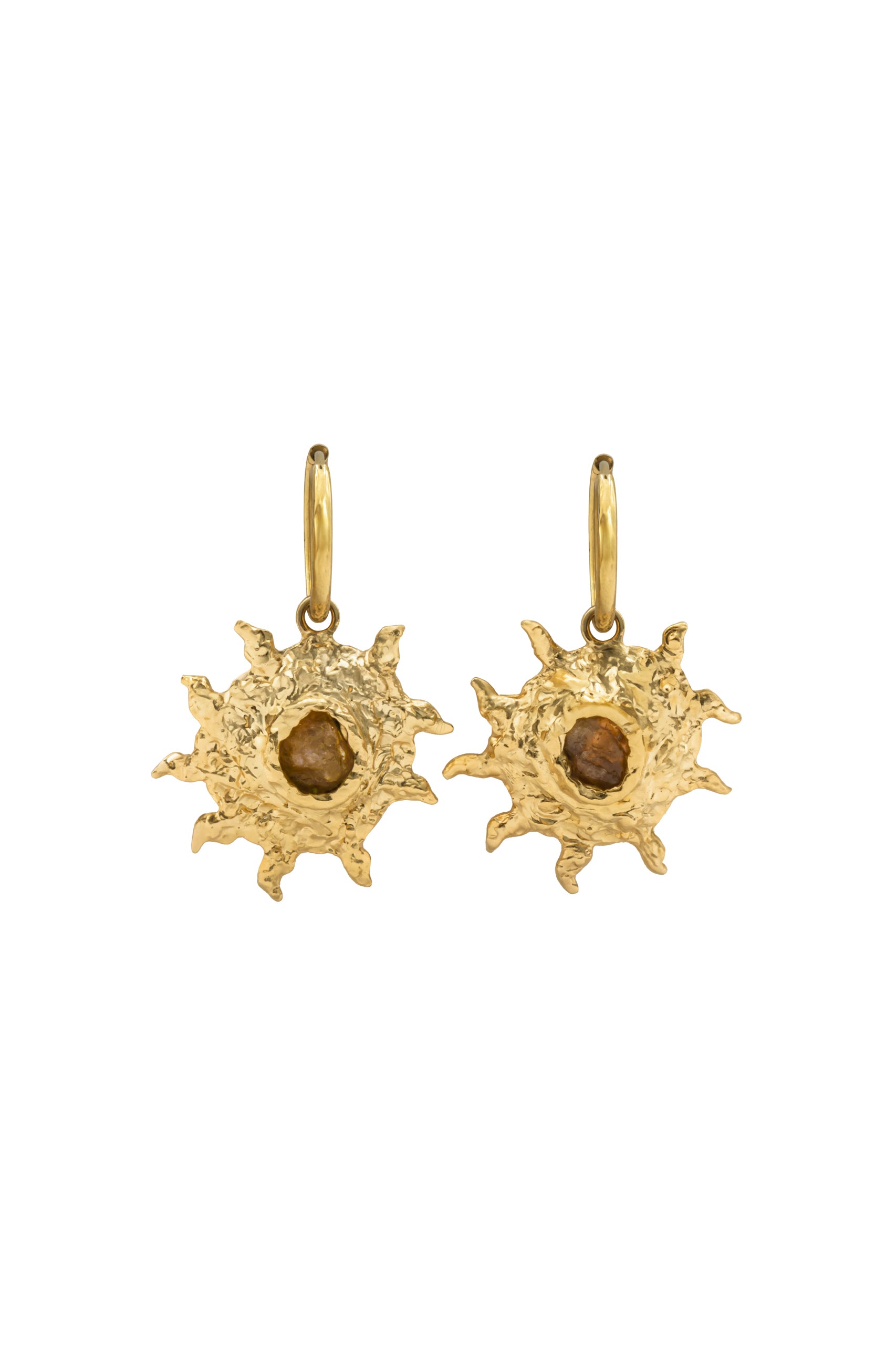 Solecita Hoops in Gold