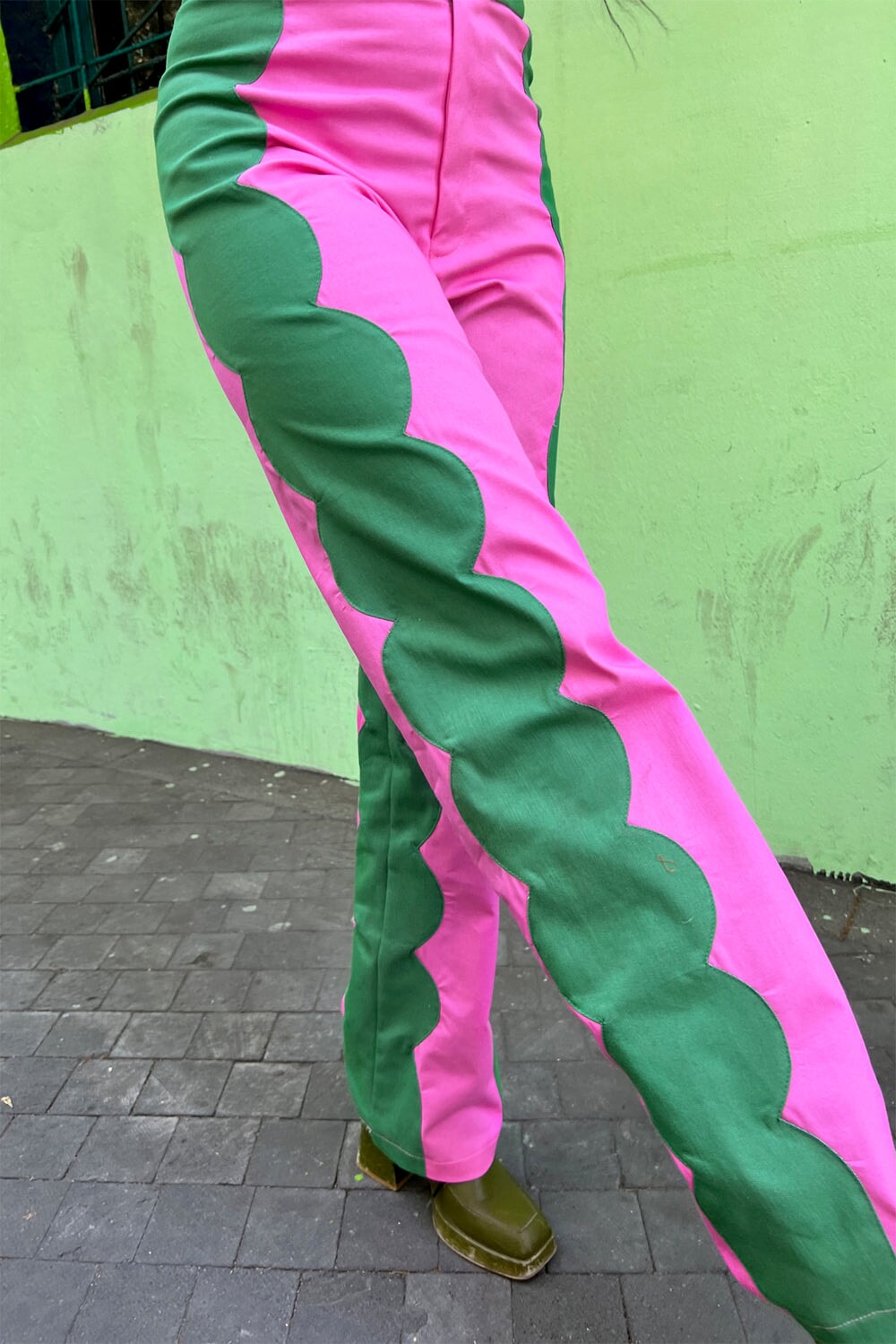 Jimena Scallop Trousers