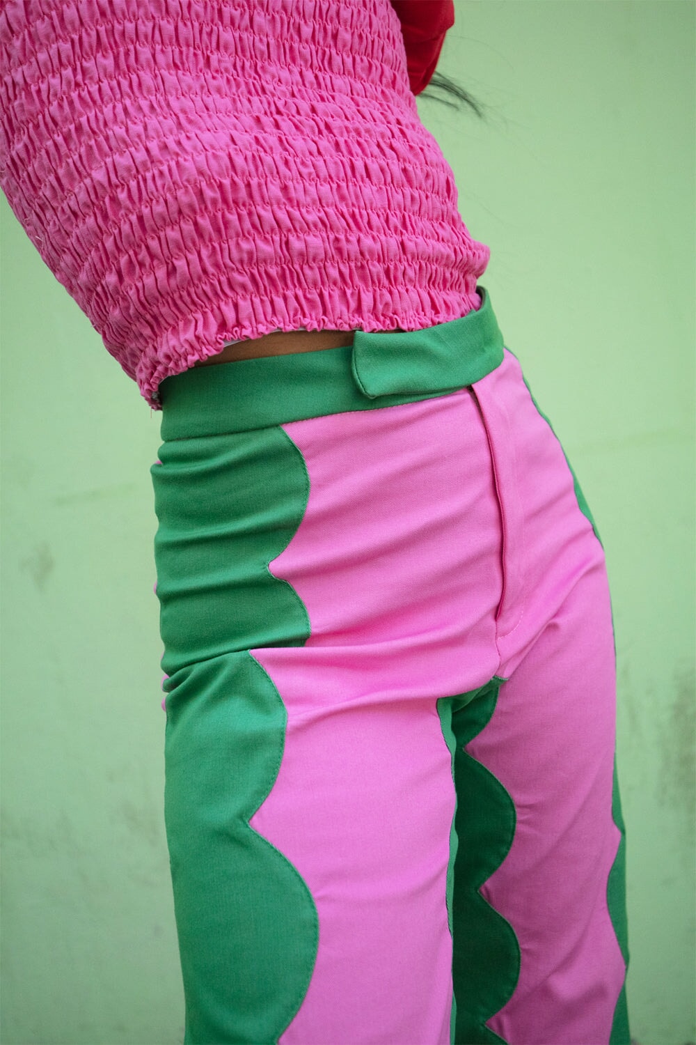 Jimena Scallop Trousers