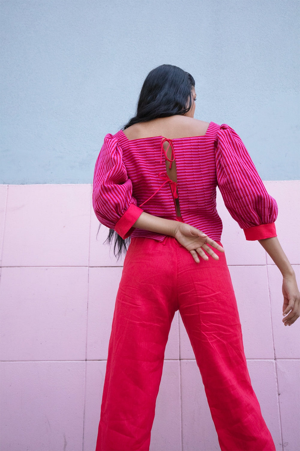 Scarlet Mia Trousers in Linen