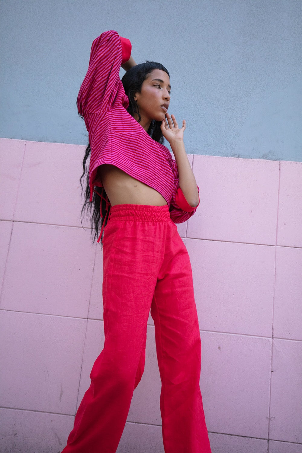 Scarlet Mia Trousers in Linen