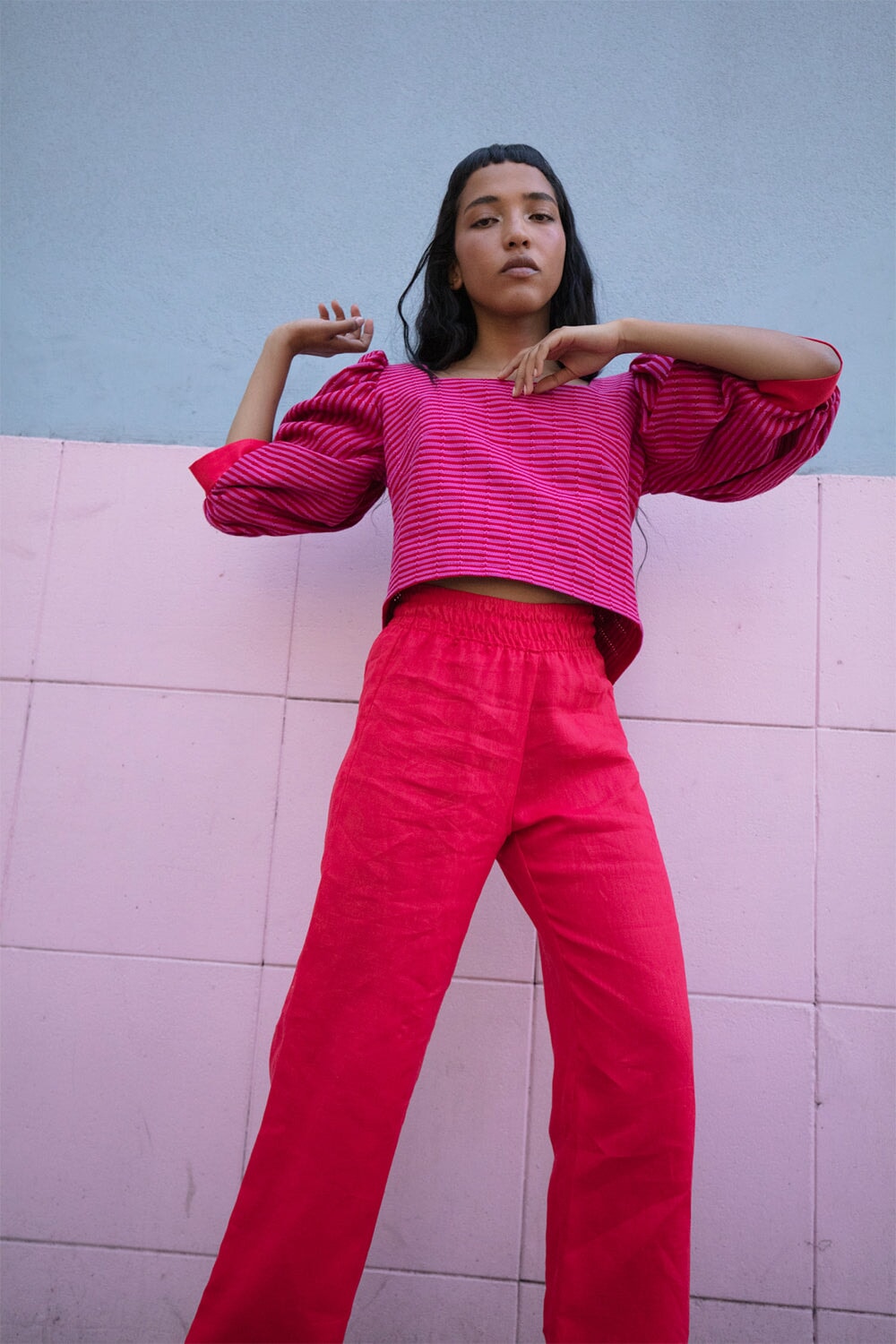 Scarlet Mia Trousers in Linen
