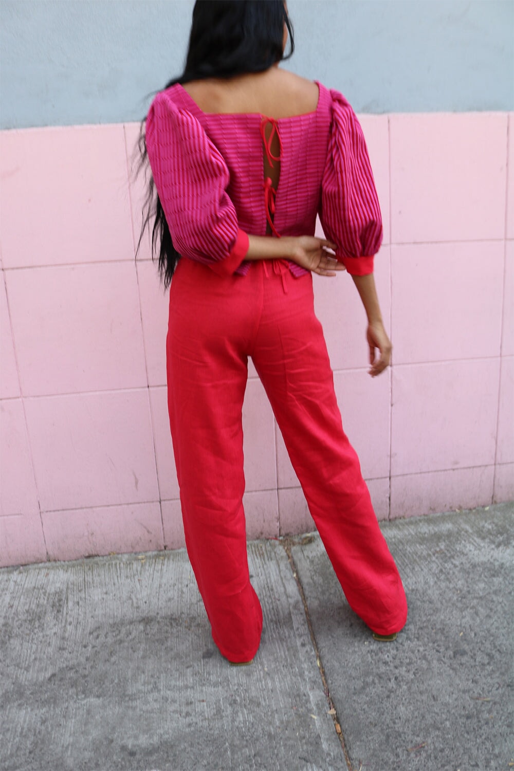 Scarlet Mia Trousers in Linen