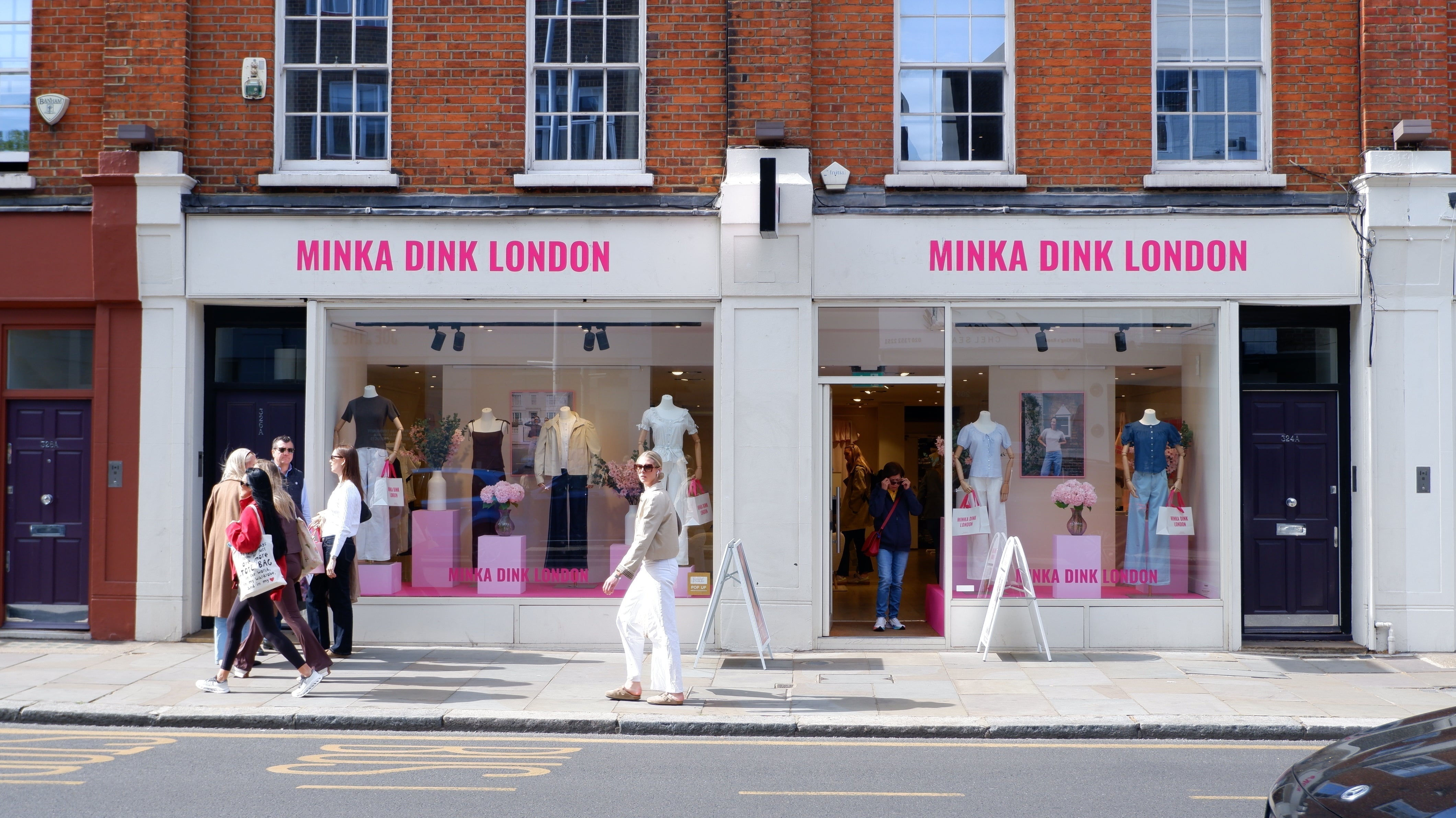 MINKA DINK LONDON X TEA AND TEQUILA KING'S ROAD POP-UP