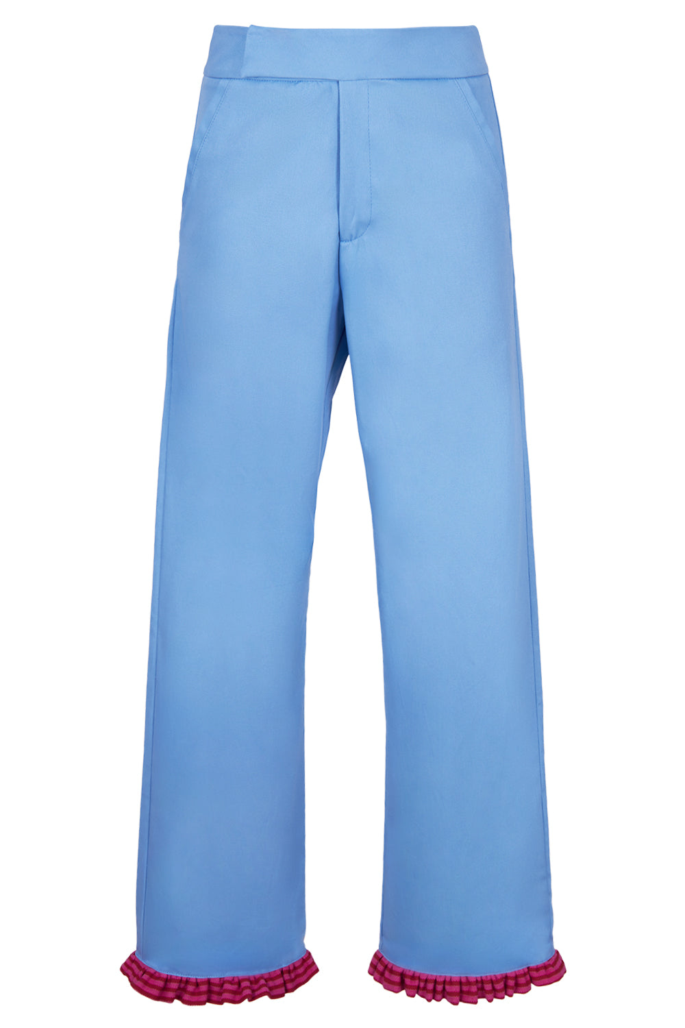 Blue Bugambilia Trousers