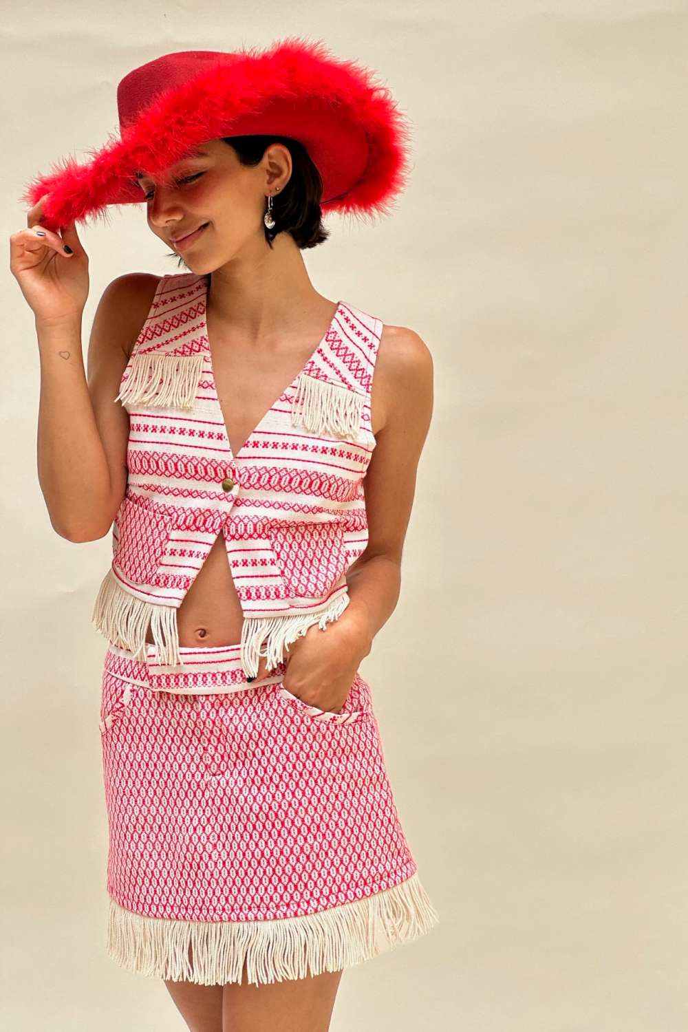 Cereza Tassel Skirt