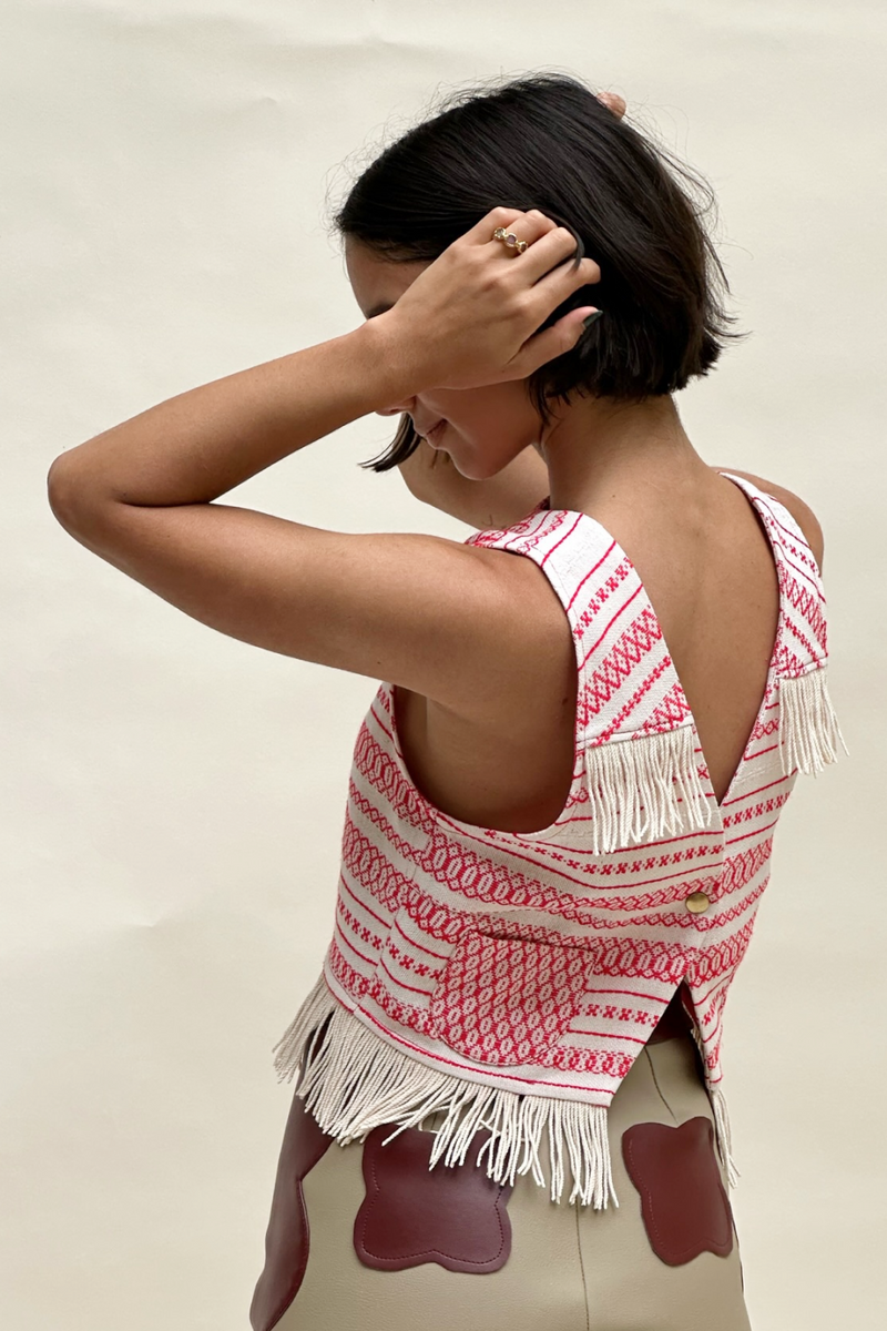 Cereza Tassel Vest - Tea & Tequila