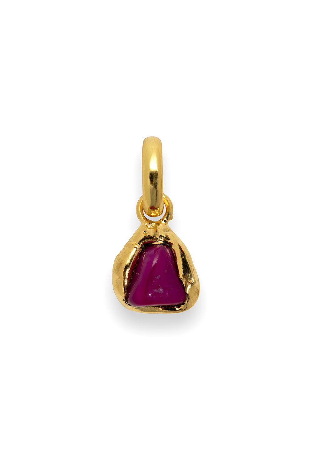 Gemstone Charm in Gold