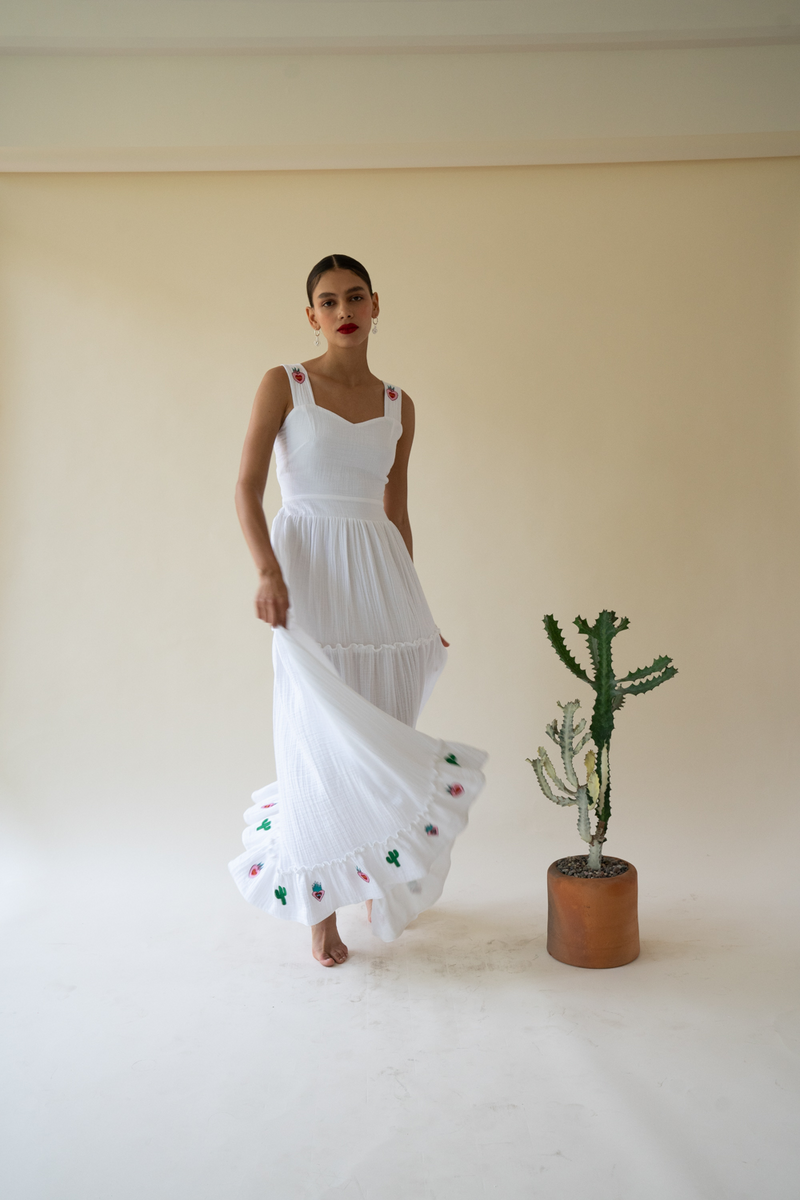 Blanca Salsa Dress - Tea & Tequila