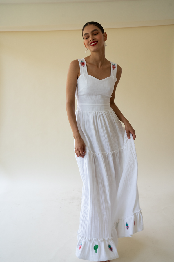 Blanca Salsa Dress - Tea & Tequila